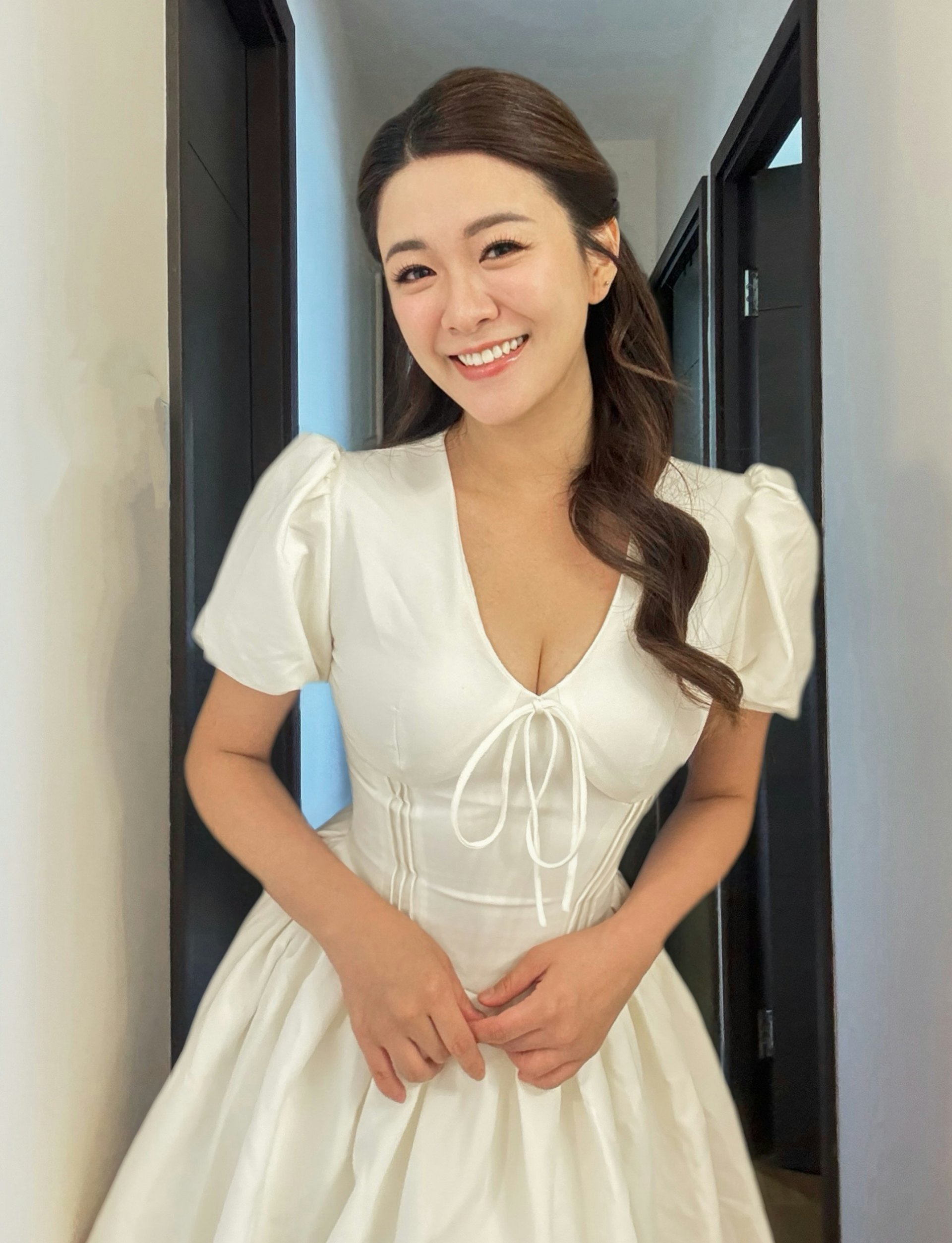 笑容甜美!