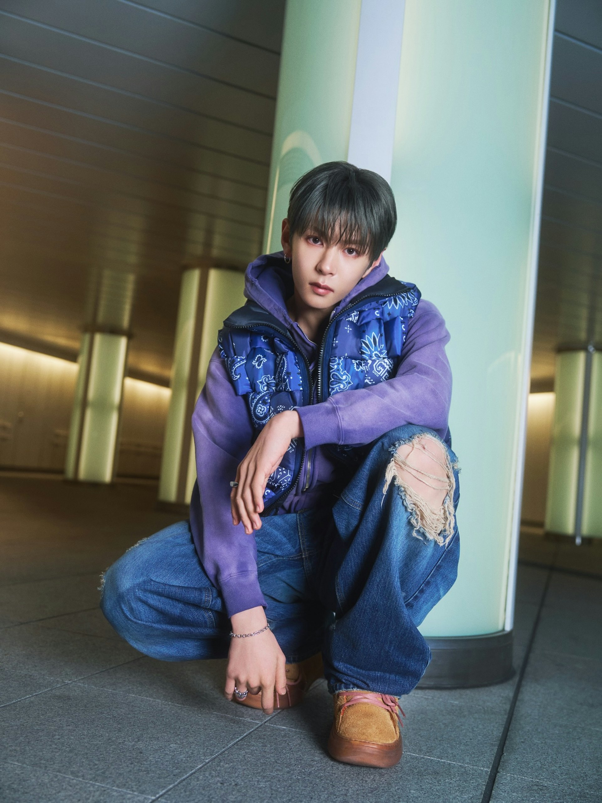 日本男團aoen的23歲成員琉楓Ruka(Instagram@aoen.official)