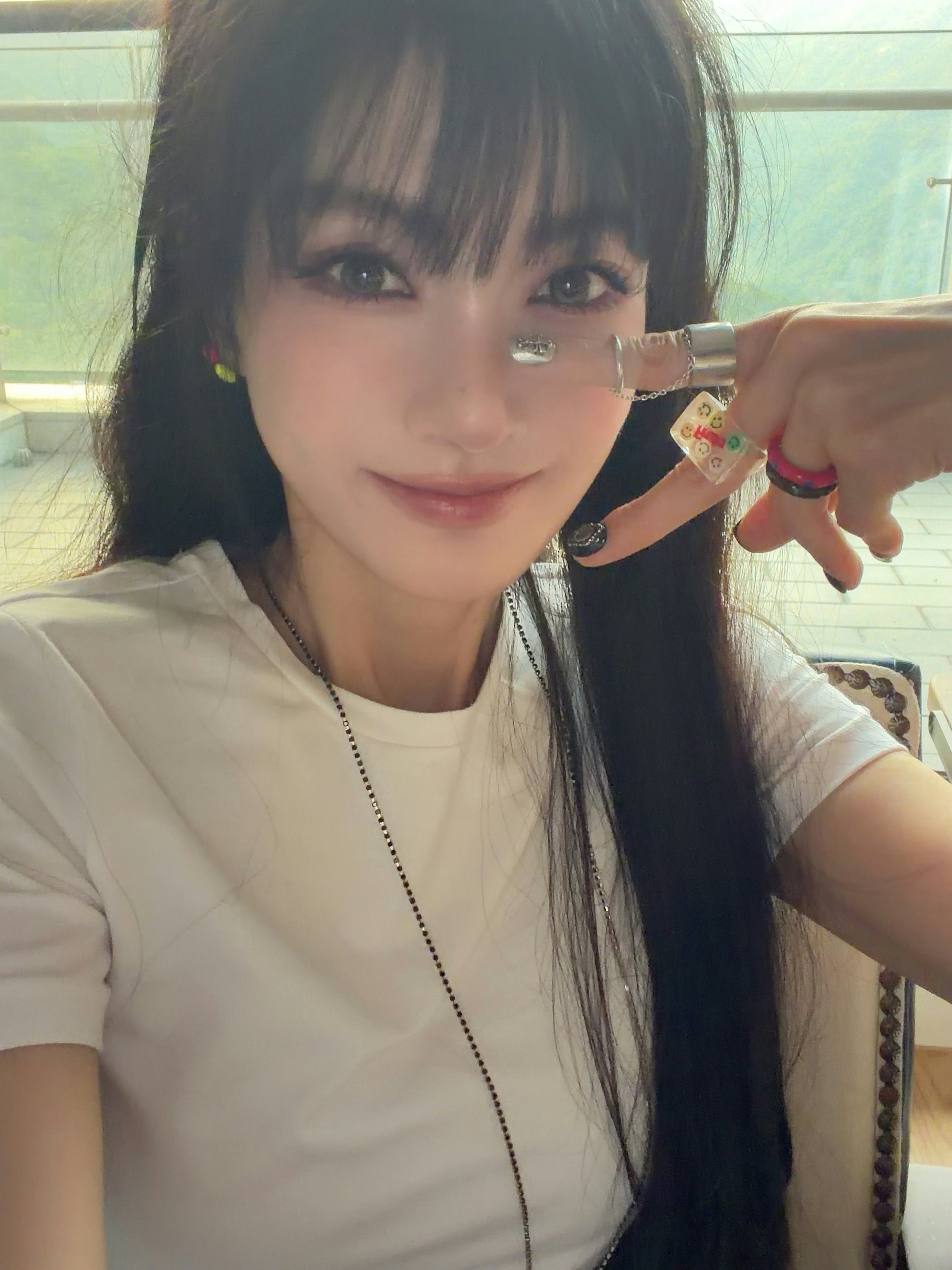 謝金燕自嘲因為意識模糊將媽媽錯認成張員瑛。(IG@jeanniehsieh___bbb)