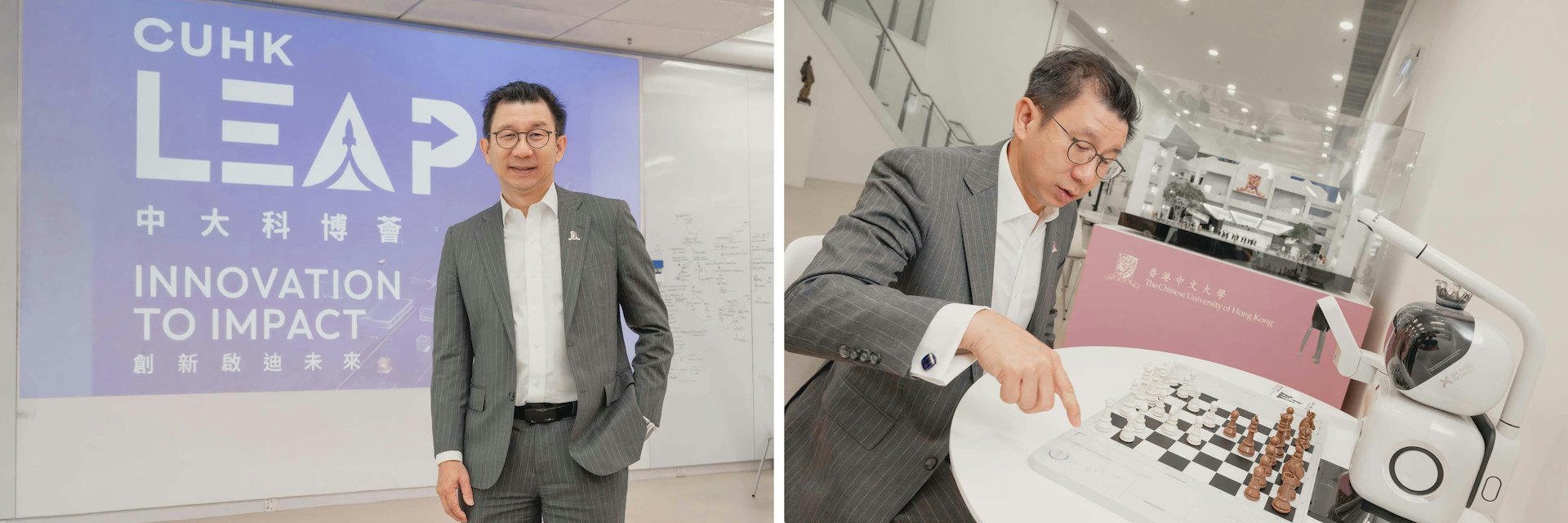 陳君賜表示,科博薈透過匯聚不同技術領域、科研團隊、企業及投資者,中大期望能促成更多跨界合作與資源對接,加快科研成果由概念驗證走向市場應用。