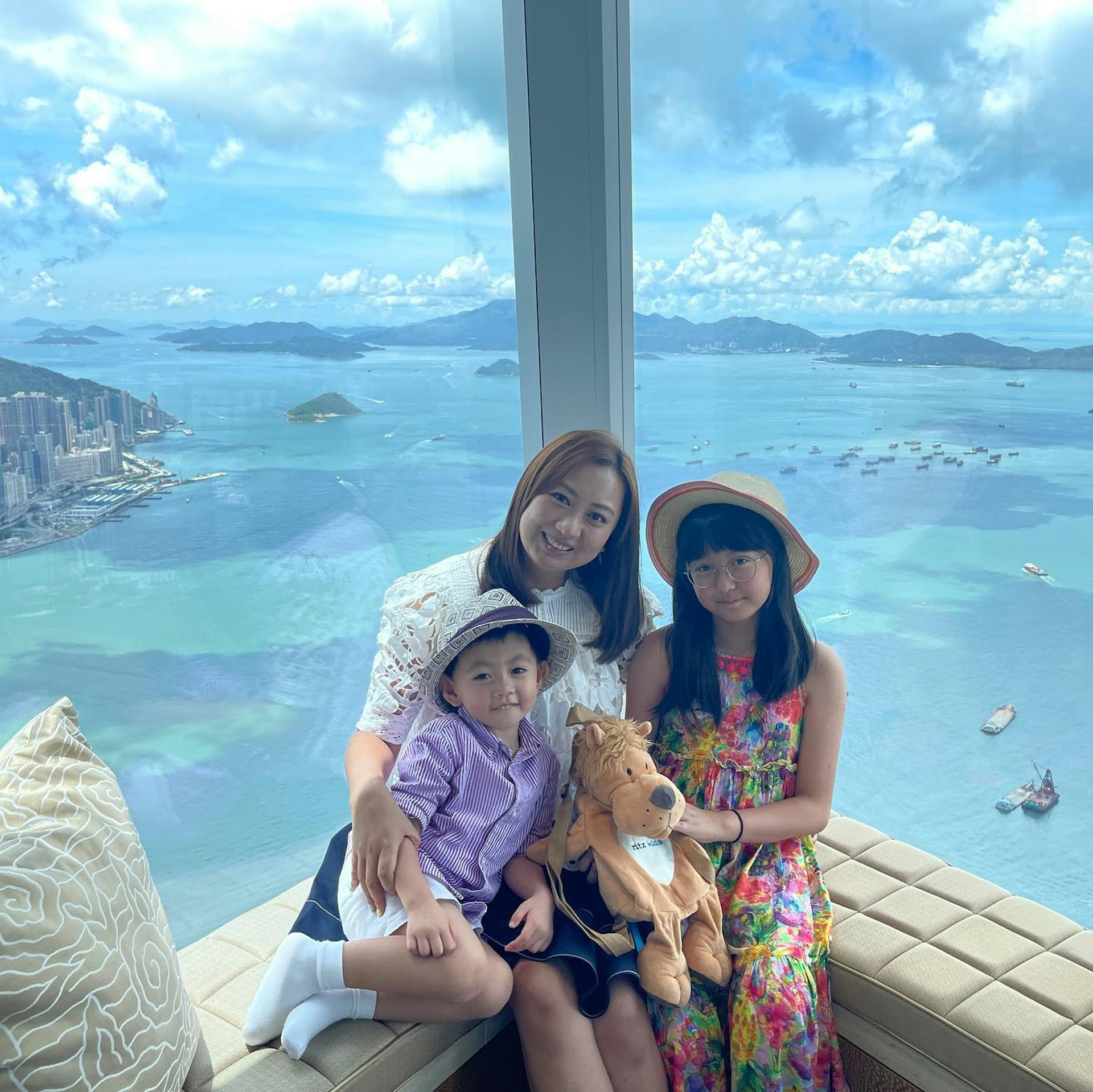 汪琳四十歲順利生下小兒子。(IG@irenewanglam)