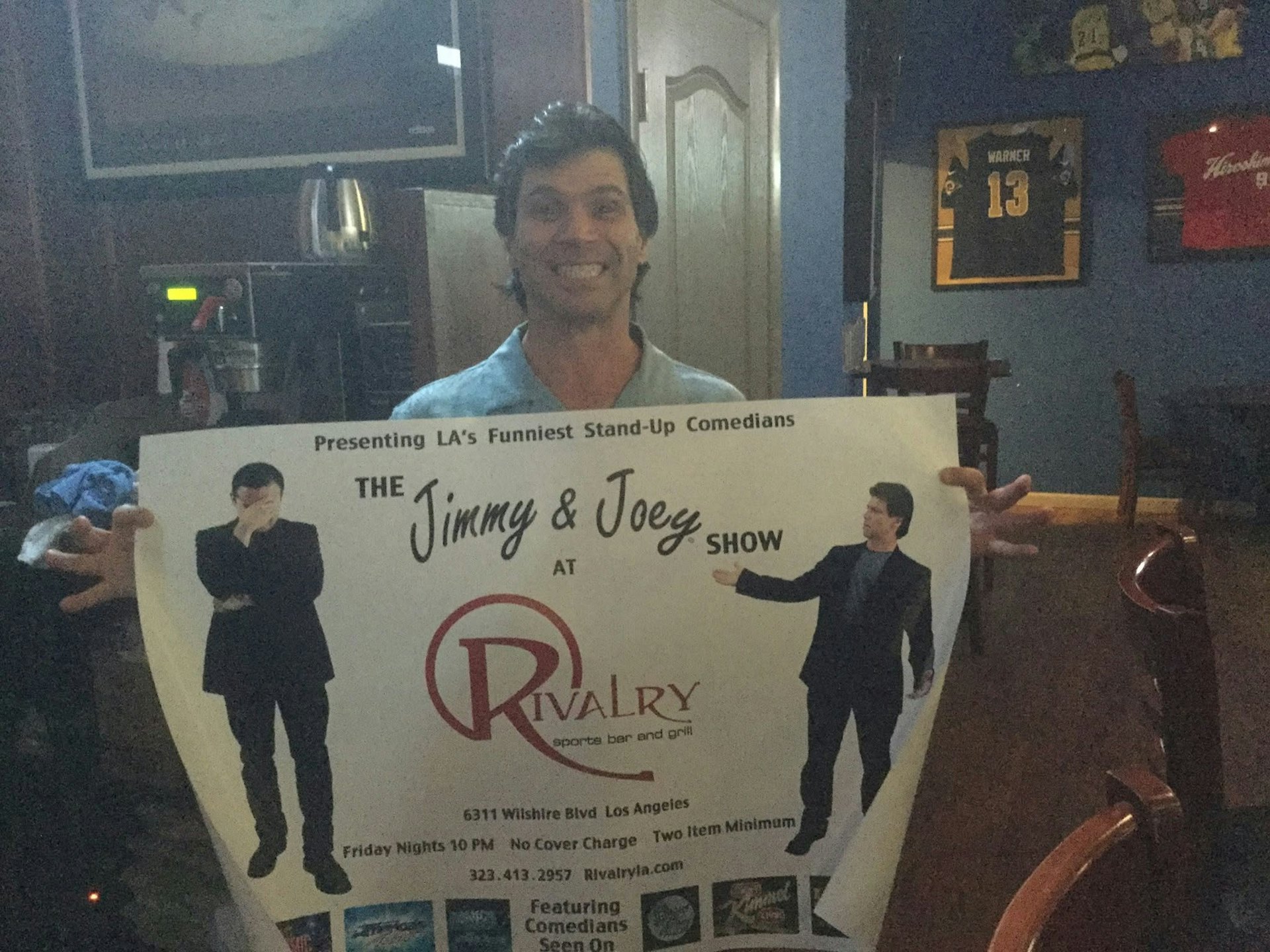 美國洛杉磯知名喜劇演員、舉辦頗受歡迎7屆意大利節(Italian festival)的索里斯(Joey Sorice)心臟病發離世,主辦單位證實其死訊。(Joey Sorice Facebook)