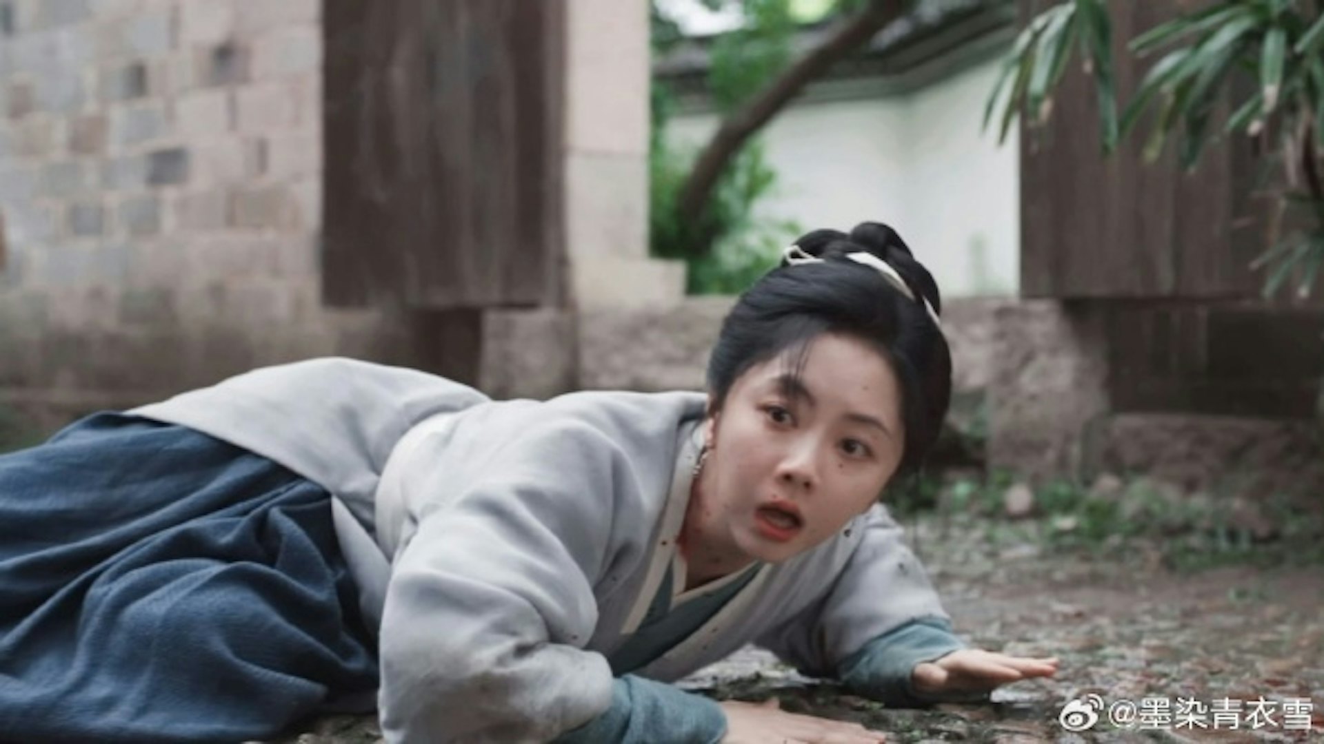 真正使譚松韻口碑出現逆轉的,是《蘭香如故》中第13集的一場關鍵場面。(微博@墨染青衣雪)