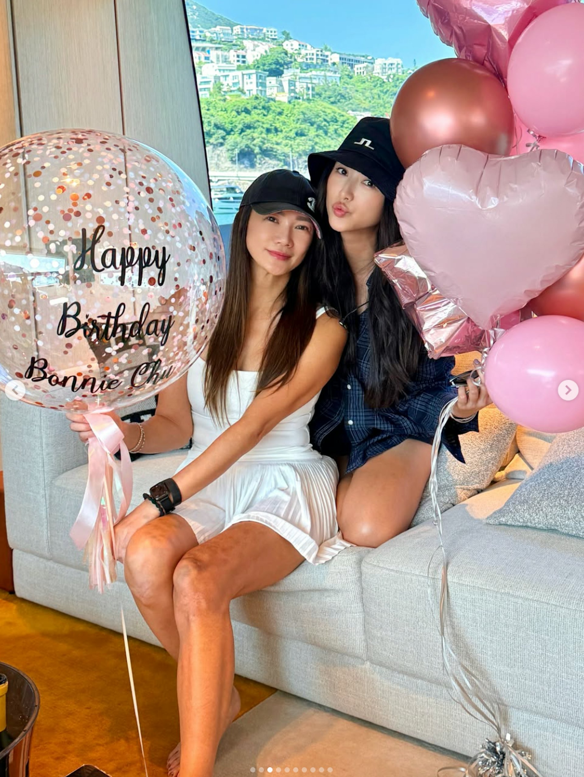 她分享合照。(IG@chubonnie)