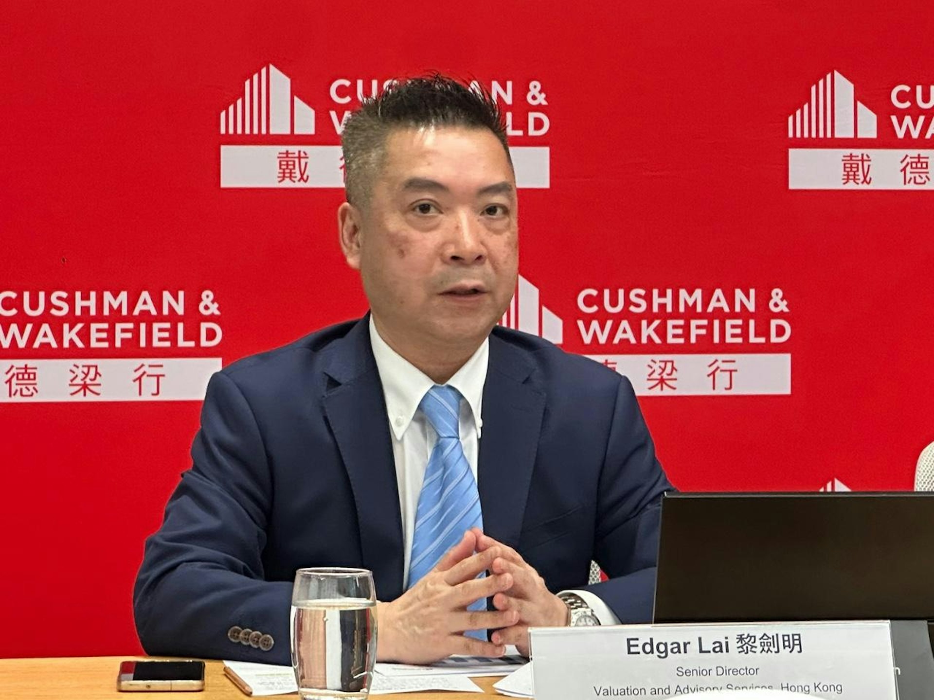 戴德梁行香港估價及顧問服務部高級董事黎劍明。