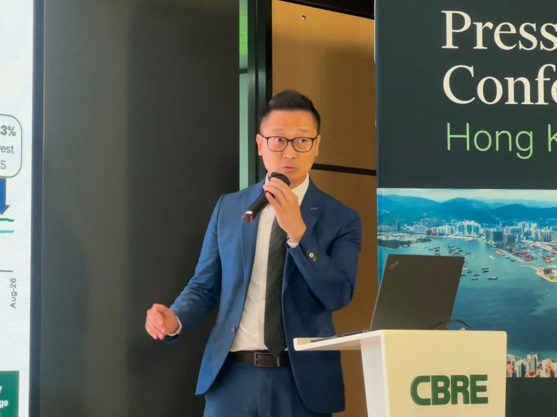 世邦魏理仕香港估值及諮詢服務部執行董事郭偉恩。