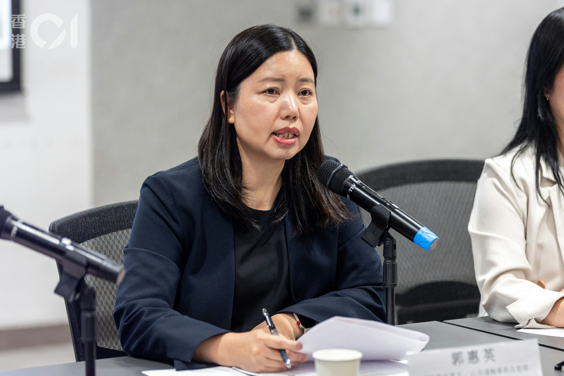 運輸署副署長/公共運輸事務及管理郭惠英。