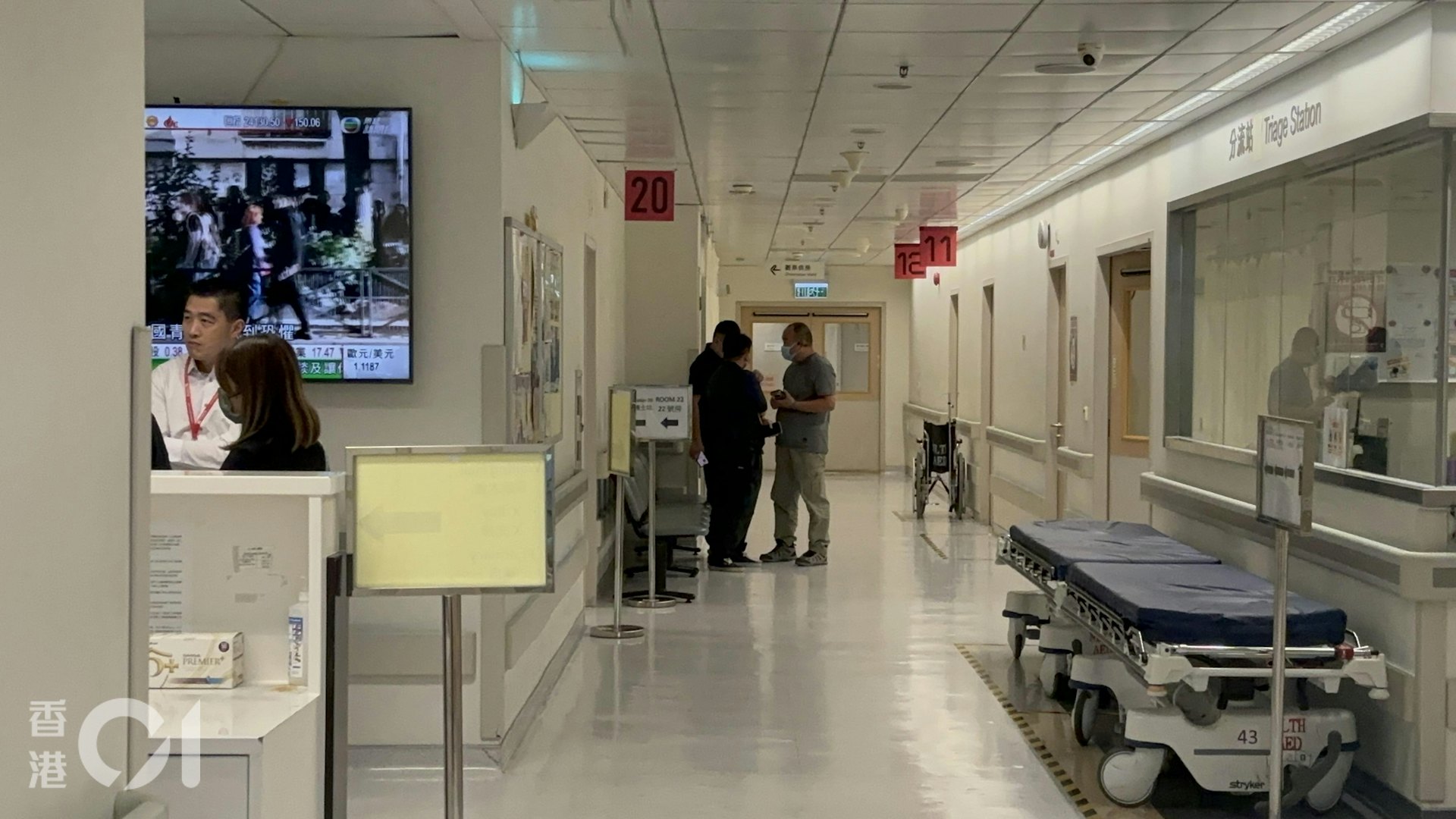 東涌第103區一個地盤發生工業意外,一名工人從高處墮下死亡。事主工友在醫院了解。