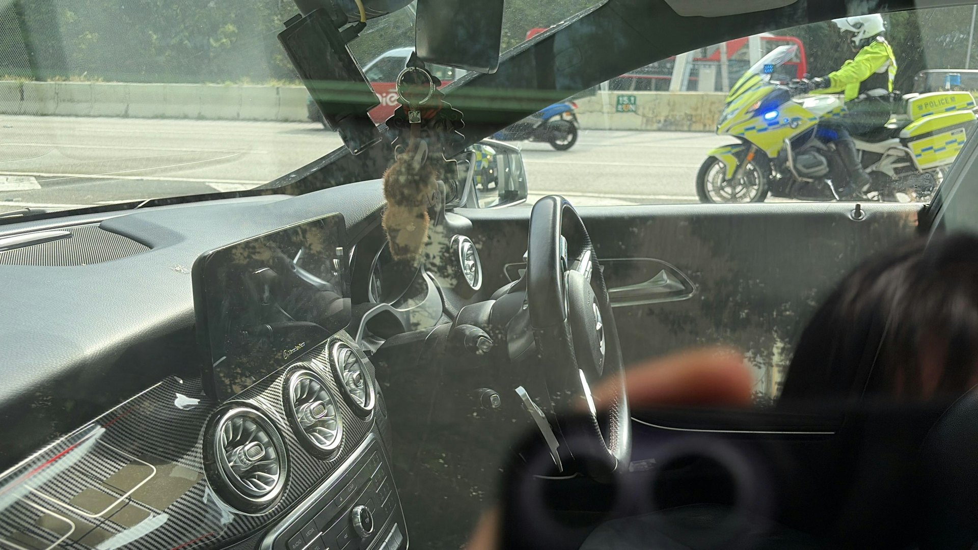 車上未發現違禁品。