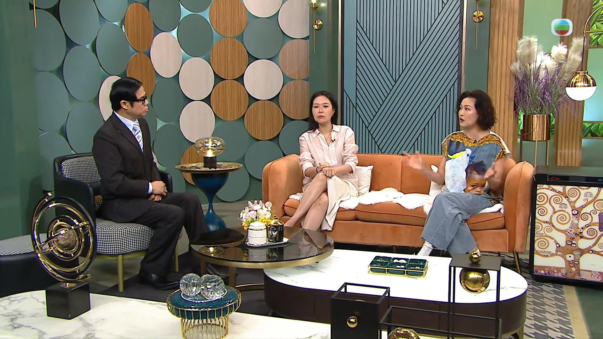羅敏莊享受泰國慢生活。(TVB)