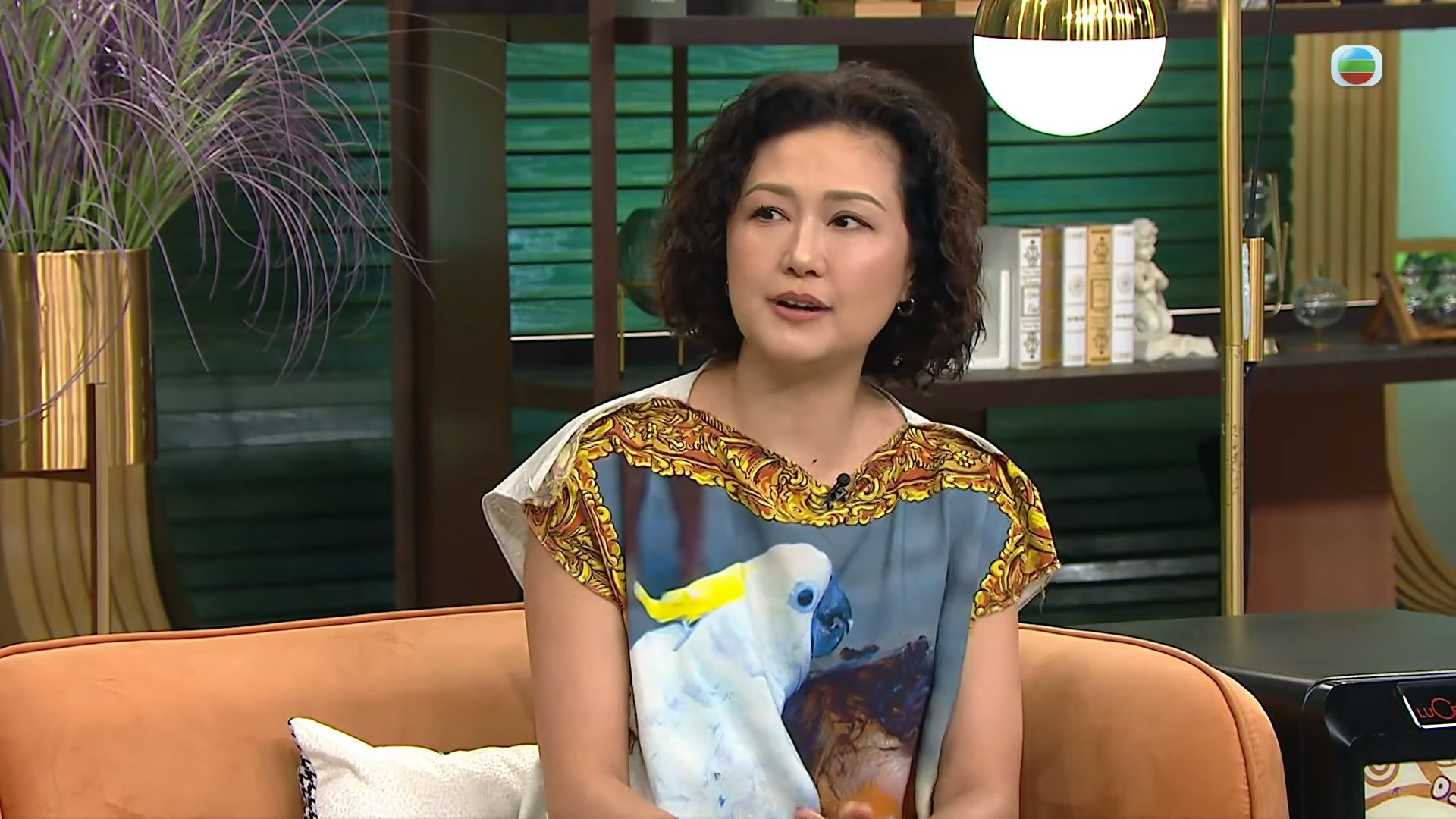羅敏莊親自回應外界對其婚姻狀況的揣測。(TVB)