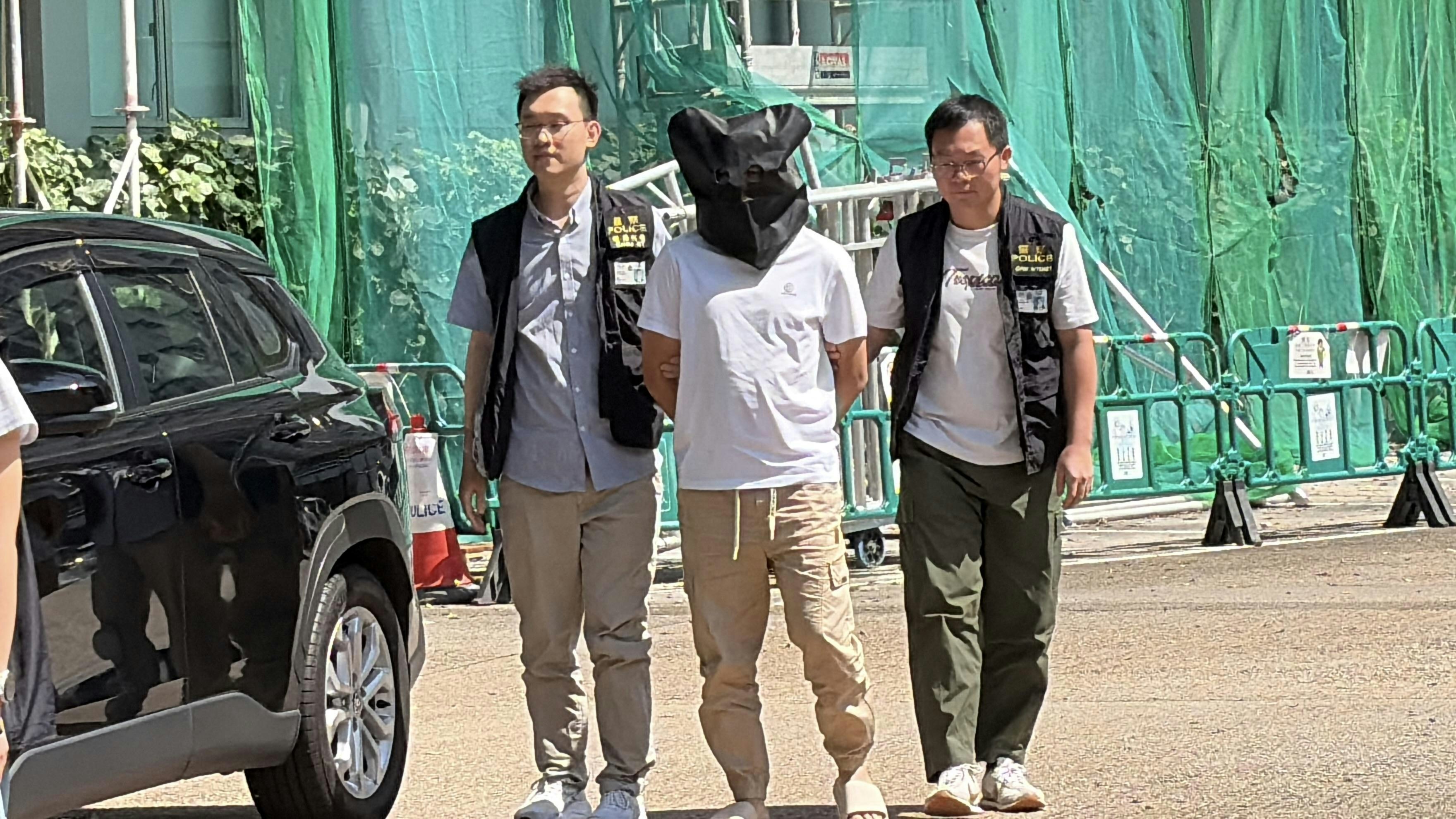 41歲男子在大埔被捕,警方在其下榻的賓館內起回全部3,000萬元黃金粒。