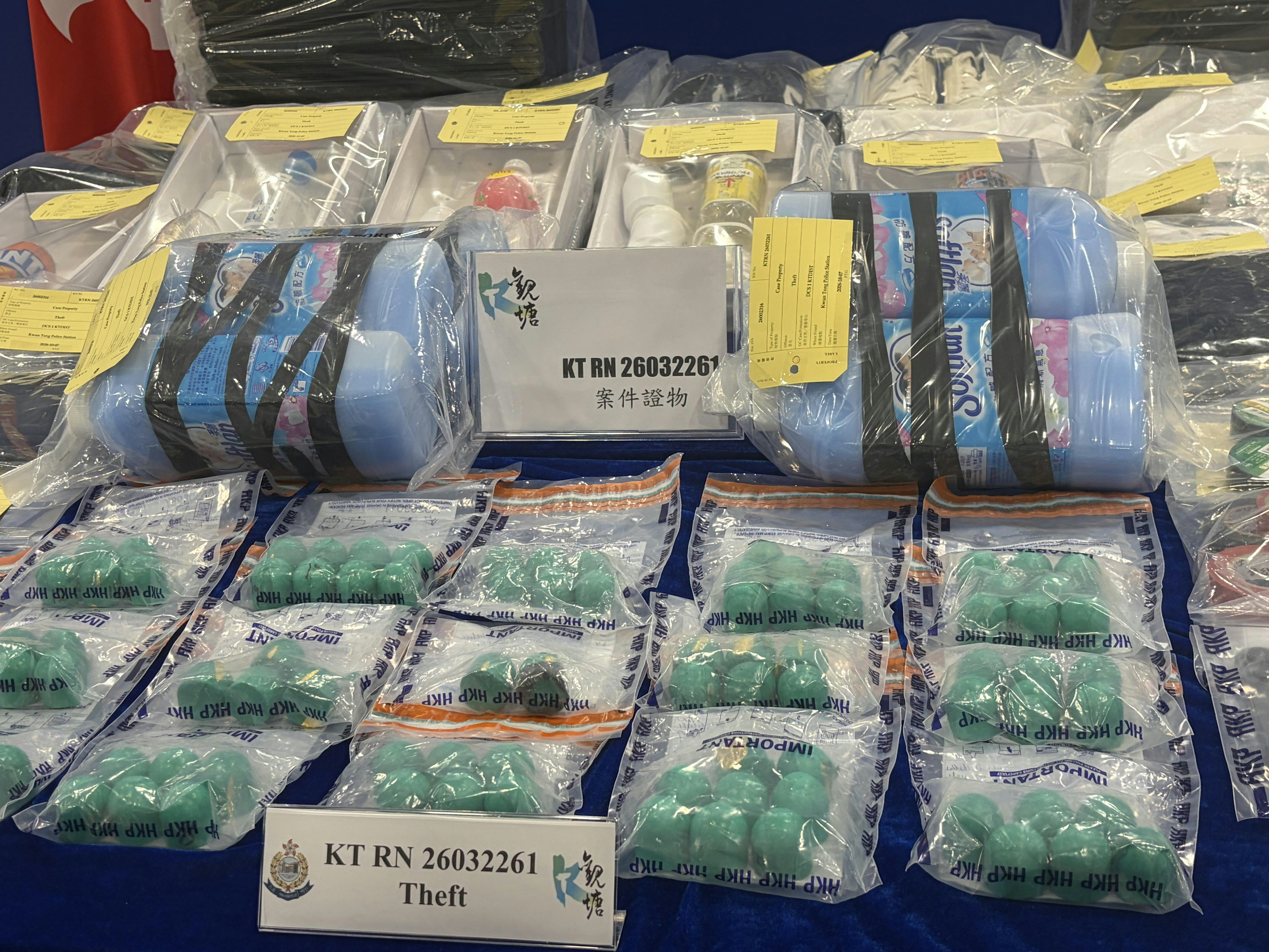 歹徒以同等重量的柔順劑,偷龍轉鳳盜去價值3,000萬元的黃金粒。