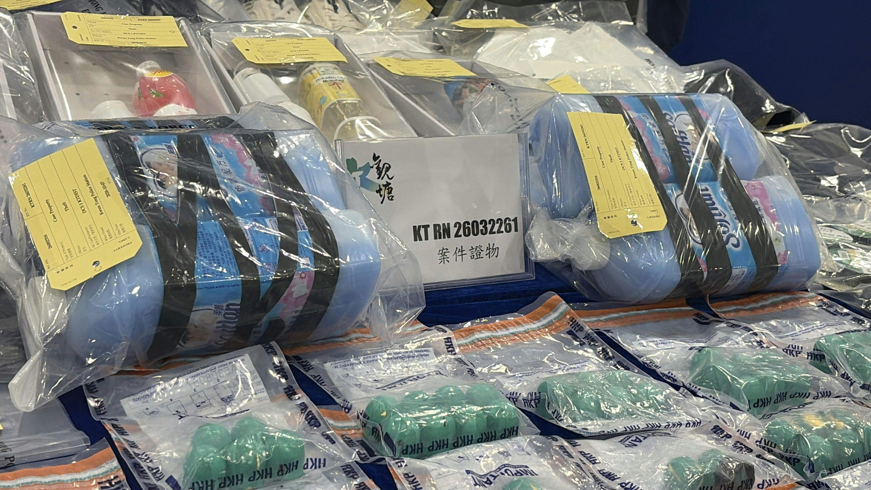 歹徒以同等重量的柔順劑,偷龍轉鳳盜去價值3,000萬元的黃金粒。