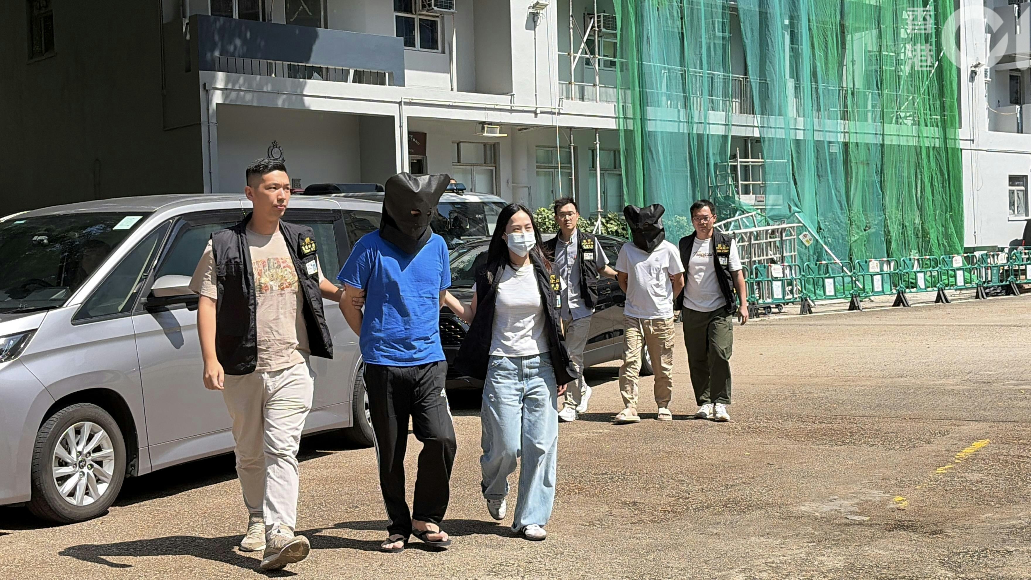 警方拘捕兩名男子,正追緝在逃主腦。