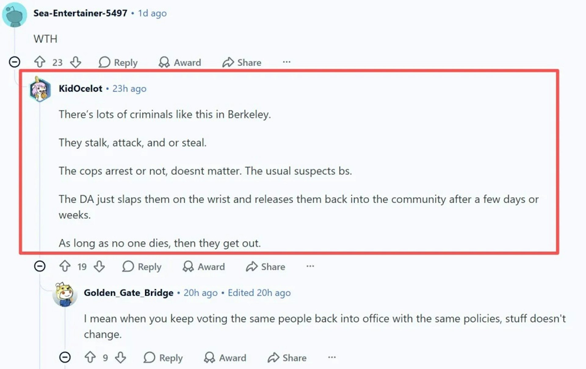 不少网民控诉流浪汉在当地犯案,却很快获释。(Reddit)