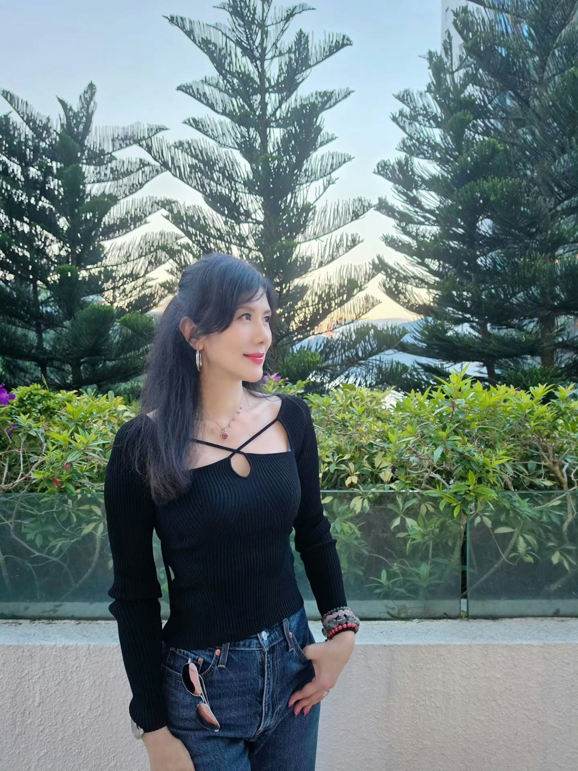 豪宅花園。(IG@donnachu12)