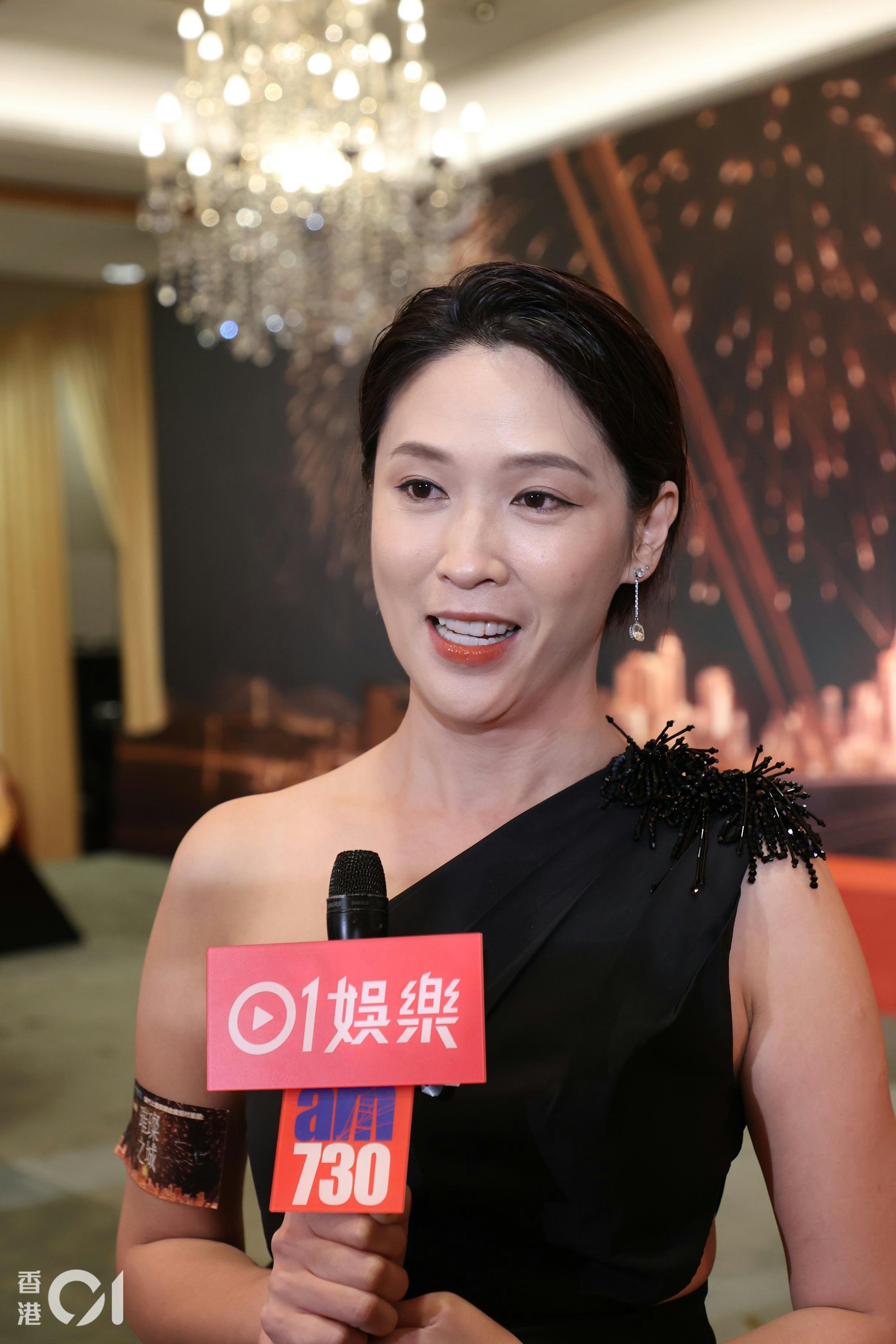 蔣祖曼與張智霖有大量對手戲,她自覺很幸福。