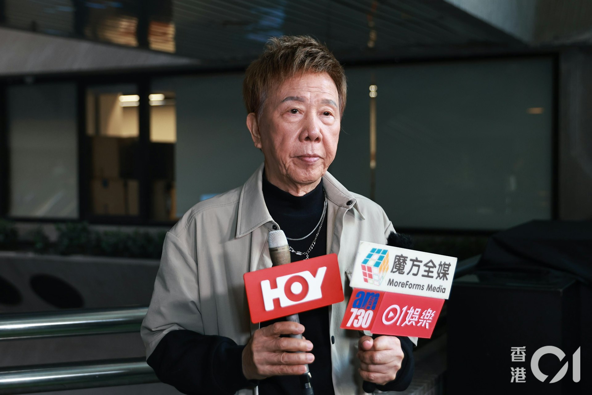 黃百鳴出獄後尹光未有機會見面。