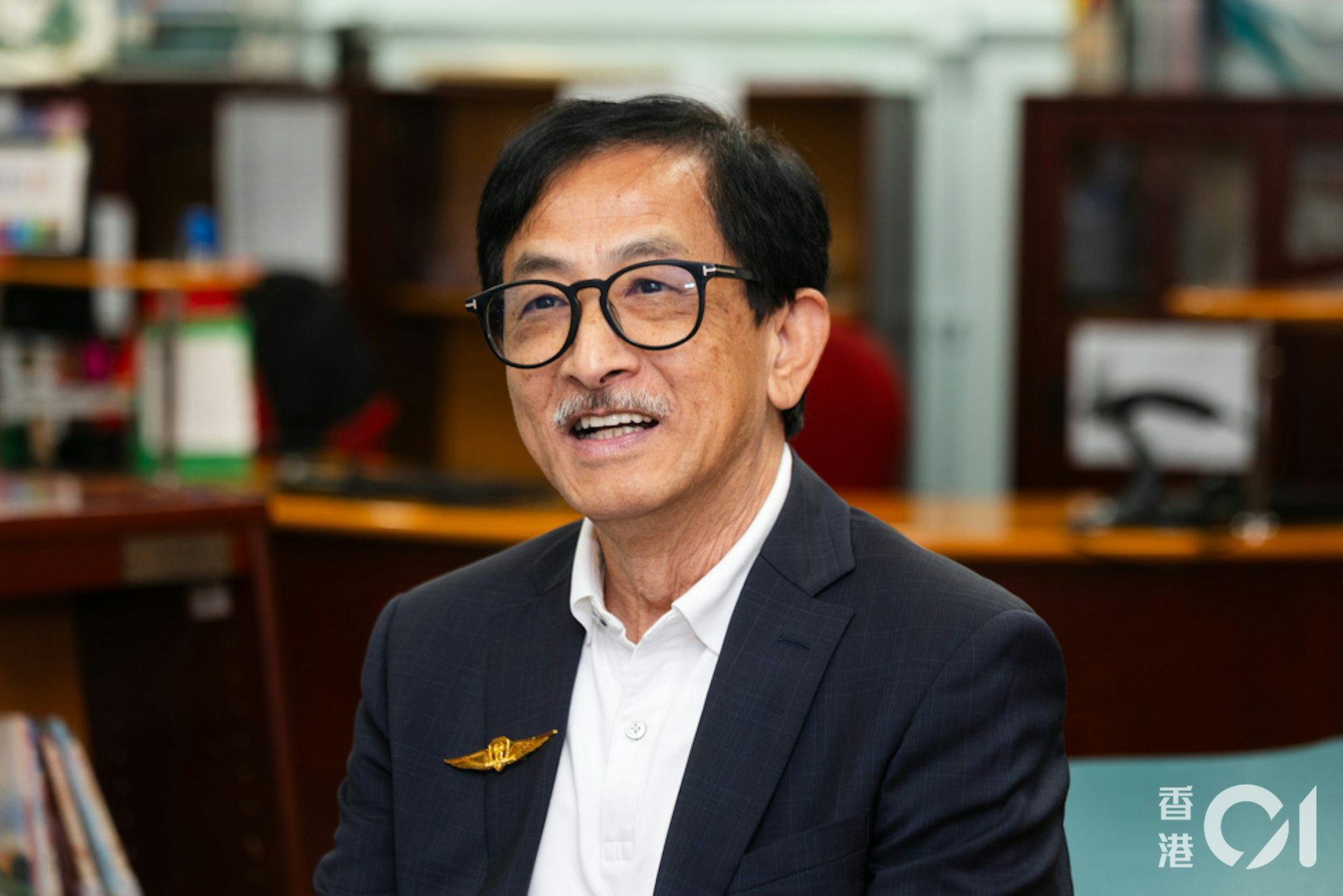 元朗商会小学校监廖仲平表示,感恩前任校监戴耀华先生、现任校长李德彩及教师团队的支持,使他有信心履行校监职责。