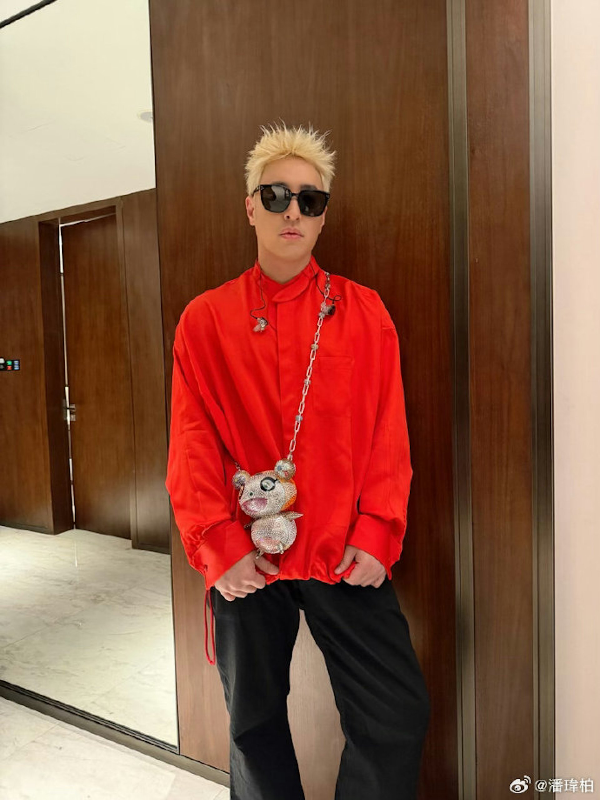 潘瑋柏瘦身成功,累計甩了10公斤肉。(weibo@潘瑋柏)
