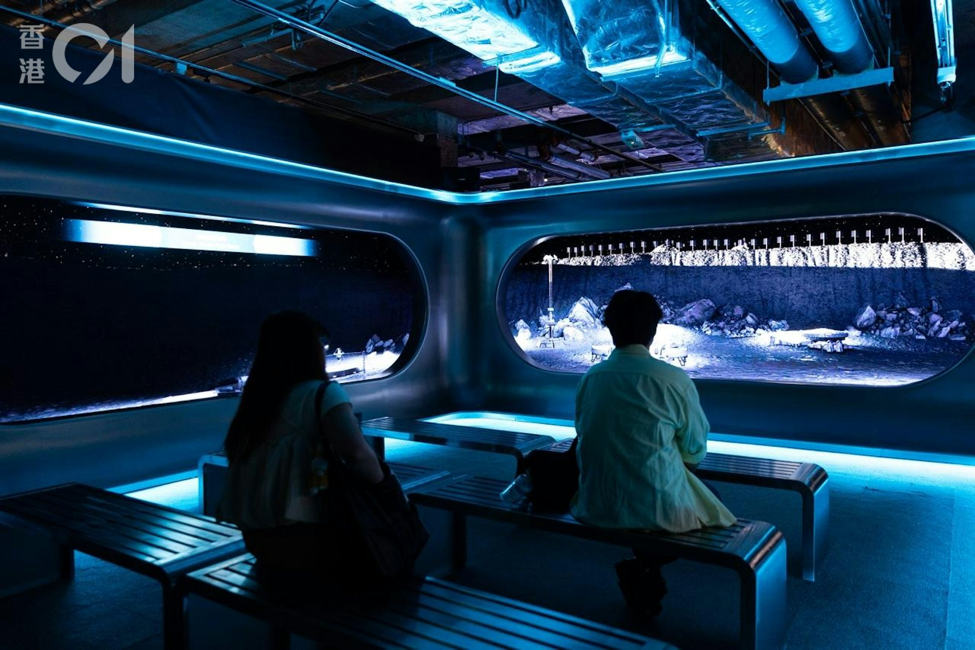 「飛奔到月球-38萬公里的旅行」即日起至11月22日,於K11 MUSEA及星光大道梳士巴里花園設展。
