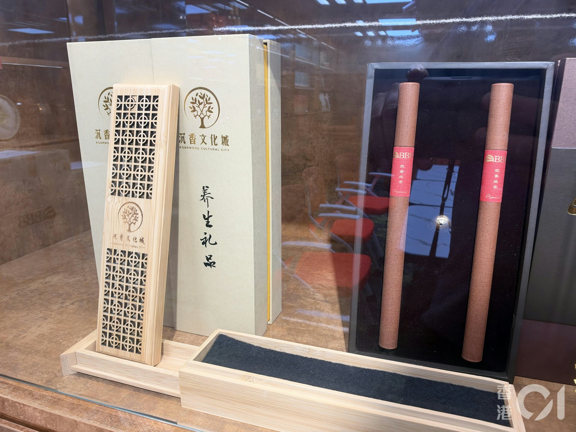 BBB陈列多款产品。