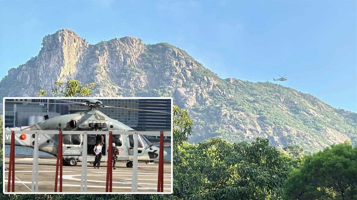 獅子山上17歲少女發冷嘔吐 同伴致電家人求救 直升機救起送院