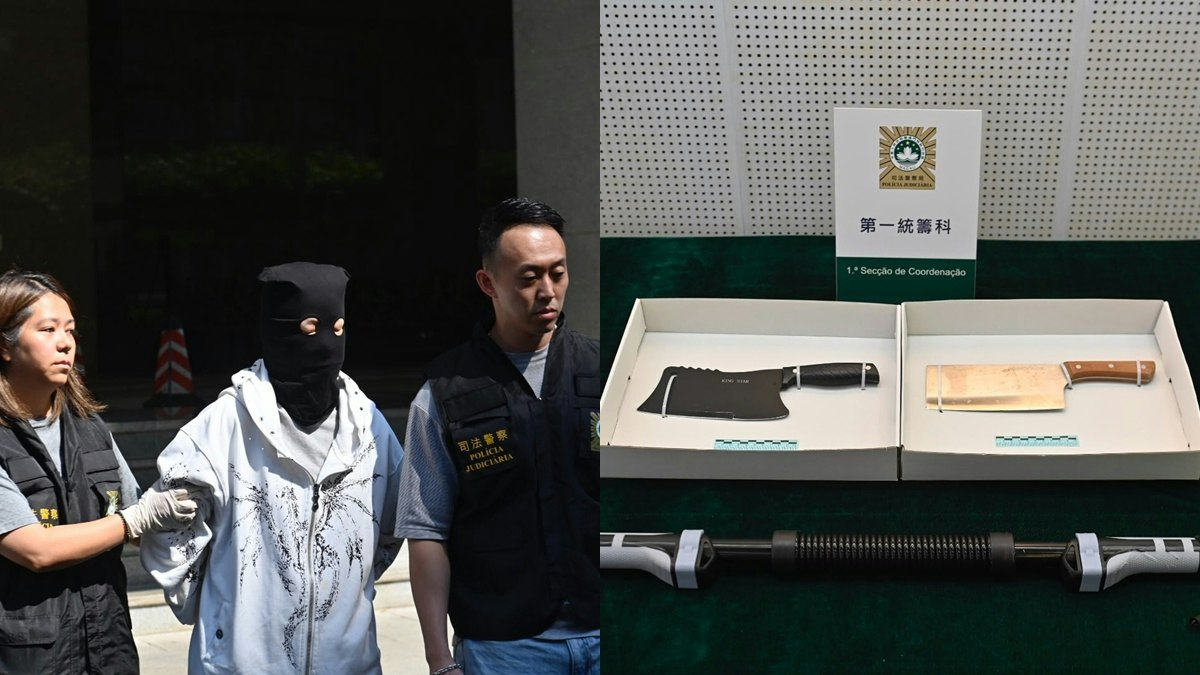 澳門夫婦疑為萬元家用爭執 妻被毆雙刀還擊 夫疑心臟病發倒地亡
