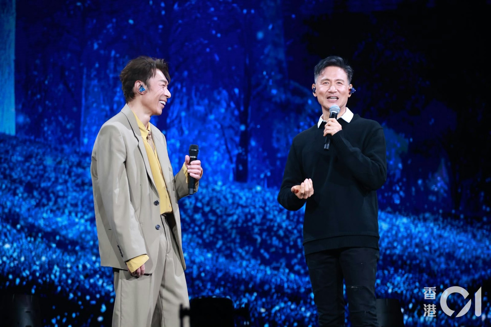 許志安演唱會尾場嘉賓有張學友,二人合唱《一家一減你》及《我應該》。