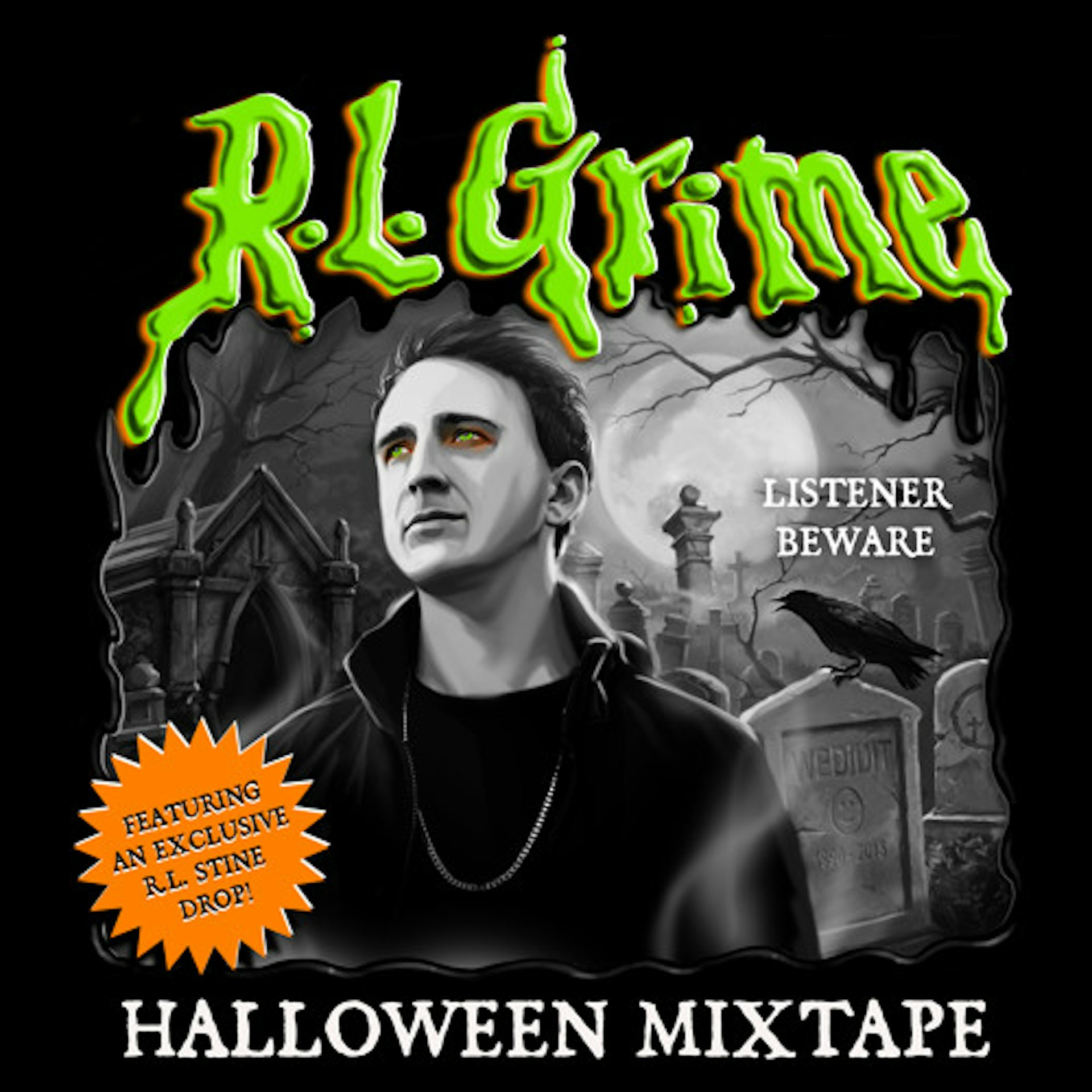 Halloween II的封面由《Goosebumps》封面插畫家Tim Jacobus設計。