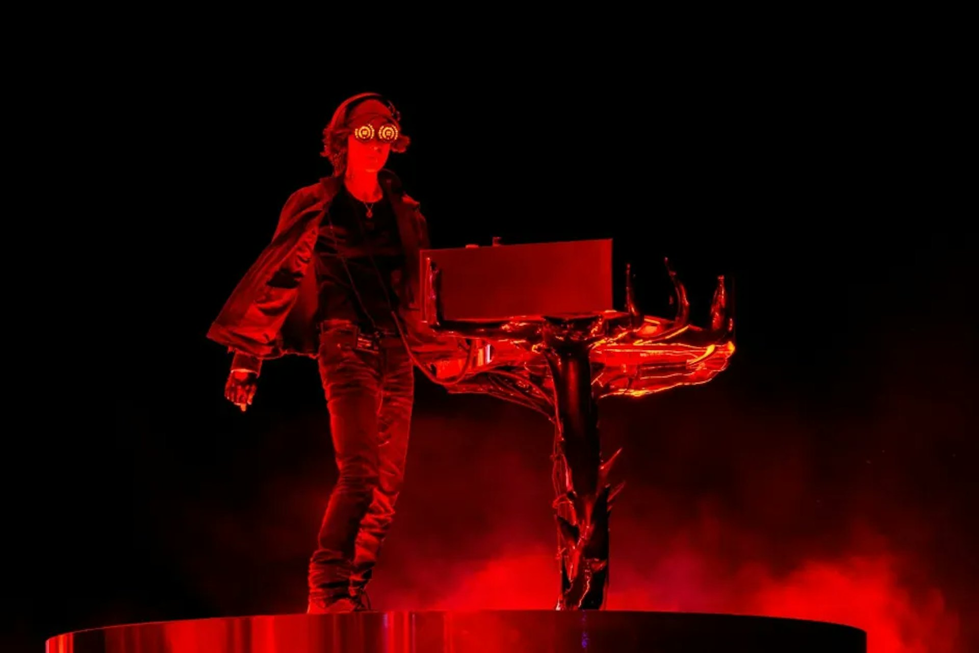 Rezz休養前在2026 Coachella的演出。