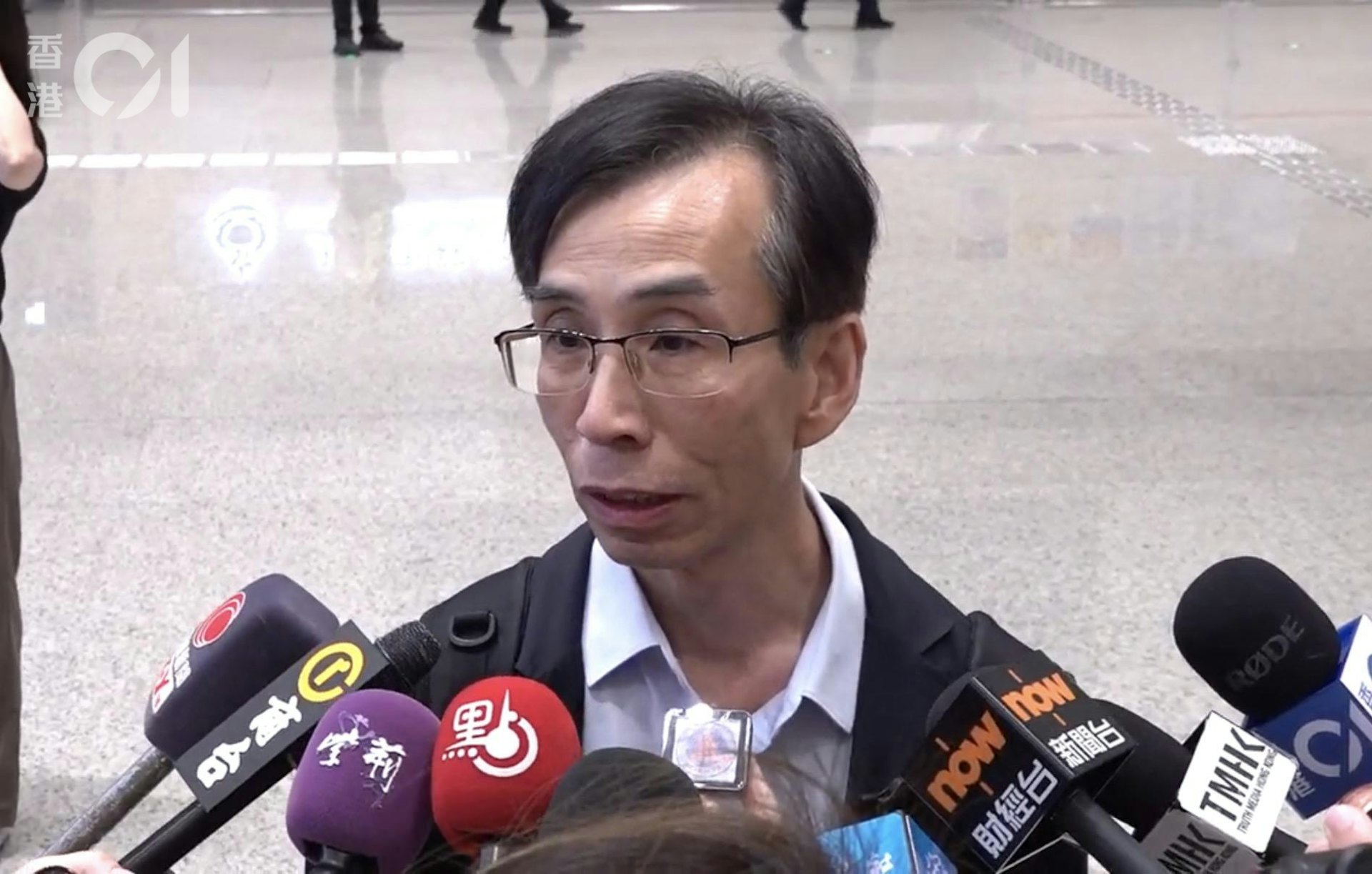 居於新界的謝先生今日上班前特意試行來回關口,認為比其他福田及羅湖等方便。