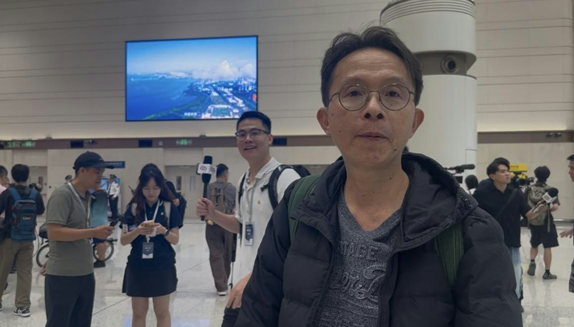香港市民林先生。
