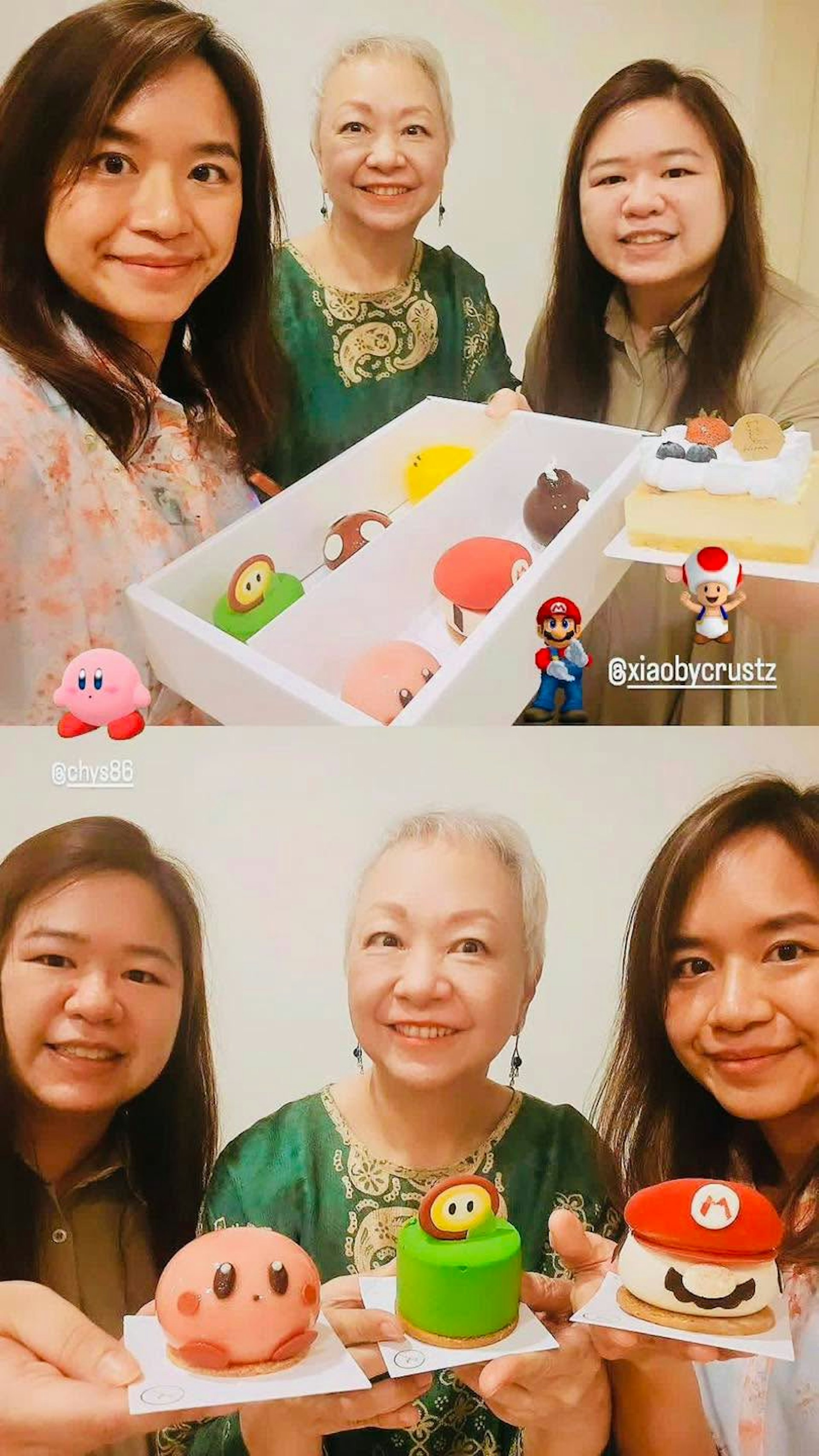 陳秋霞大女神複製媽咪樣貌。(Facebook)