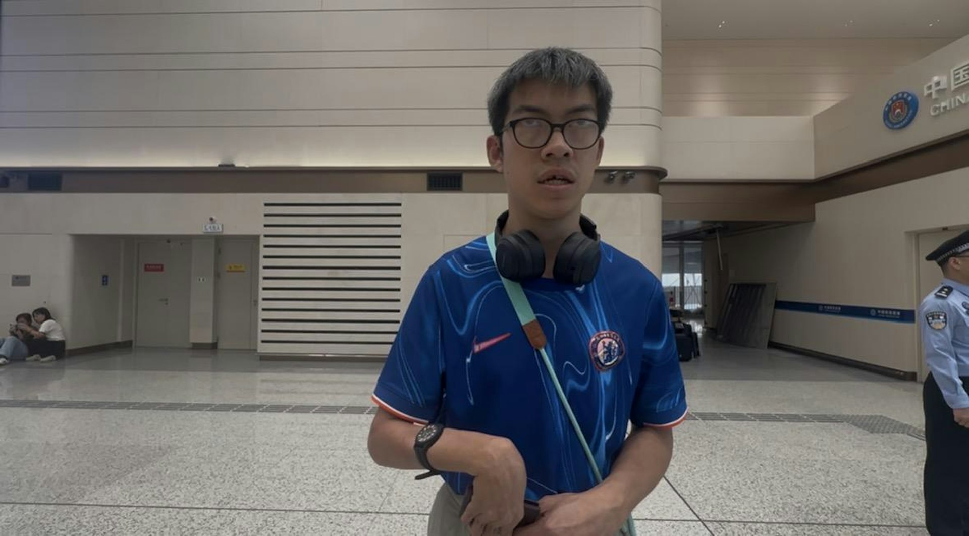 香港市民溫先生。