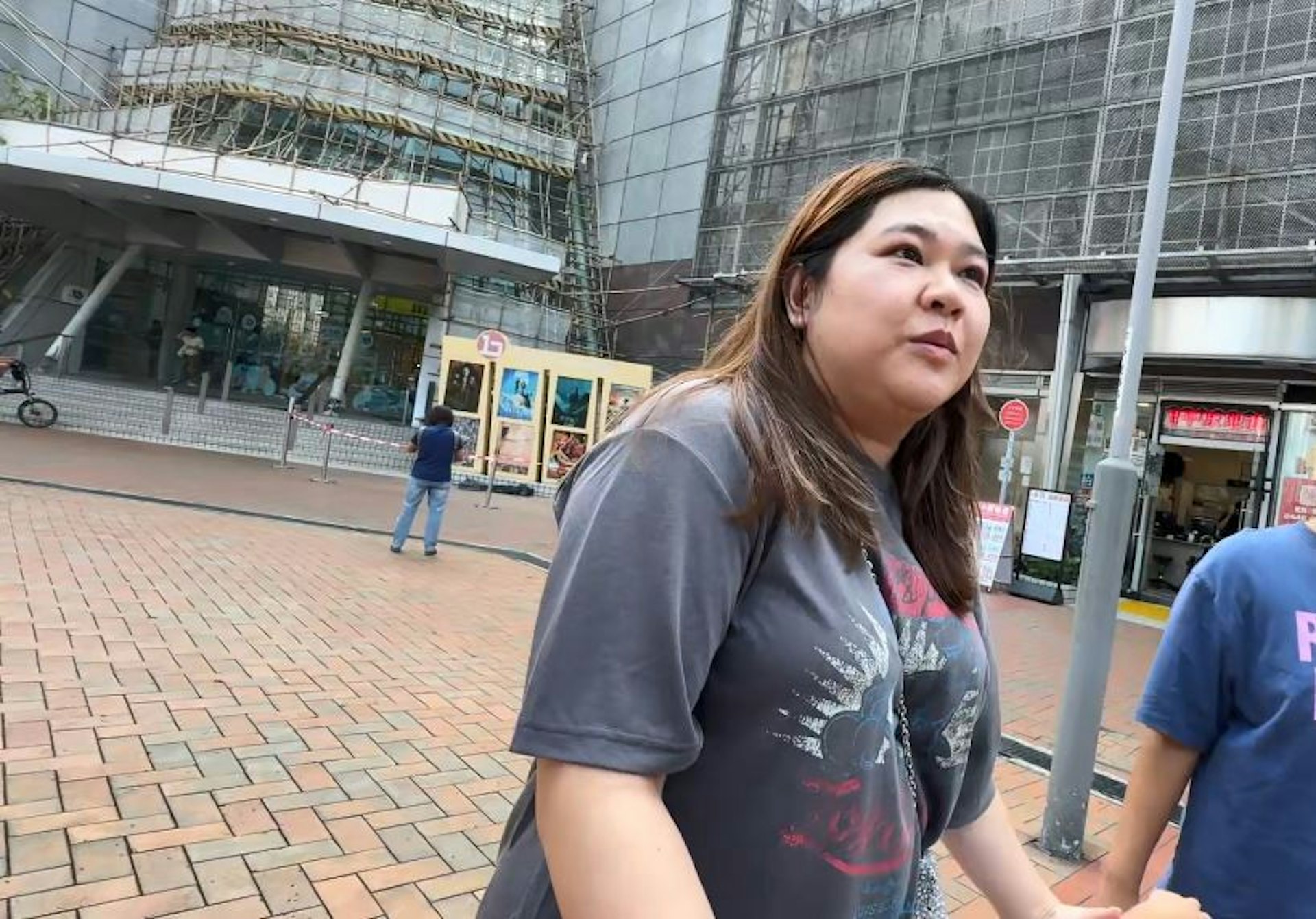 趙女士認為若棚架被取締會很可惜。