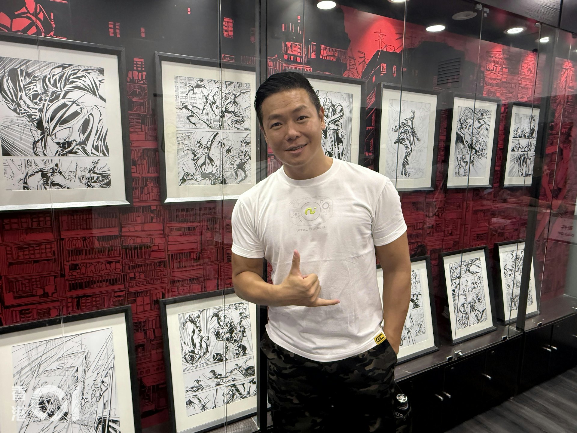 《超人852》主題快閃店吸引大批市民打卡參觀。