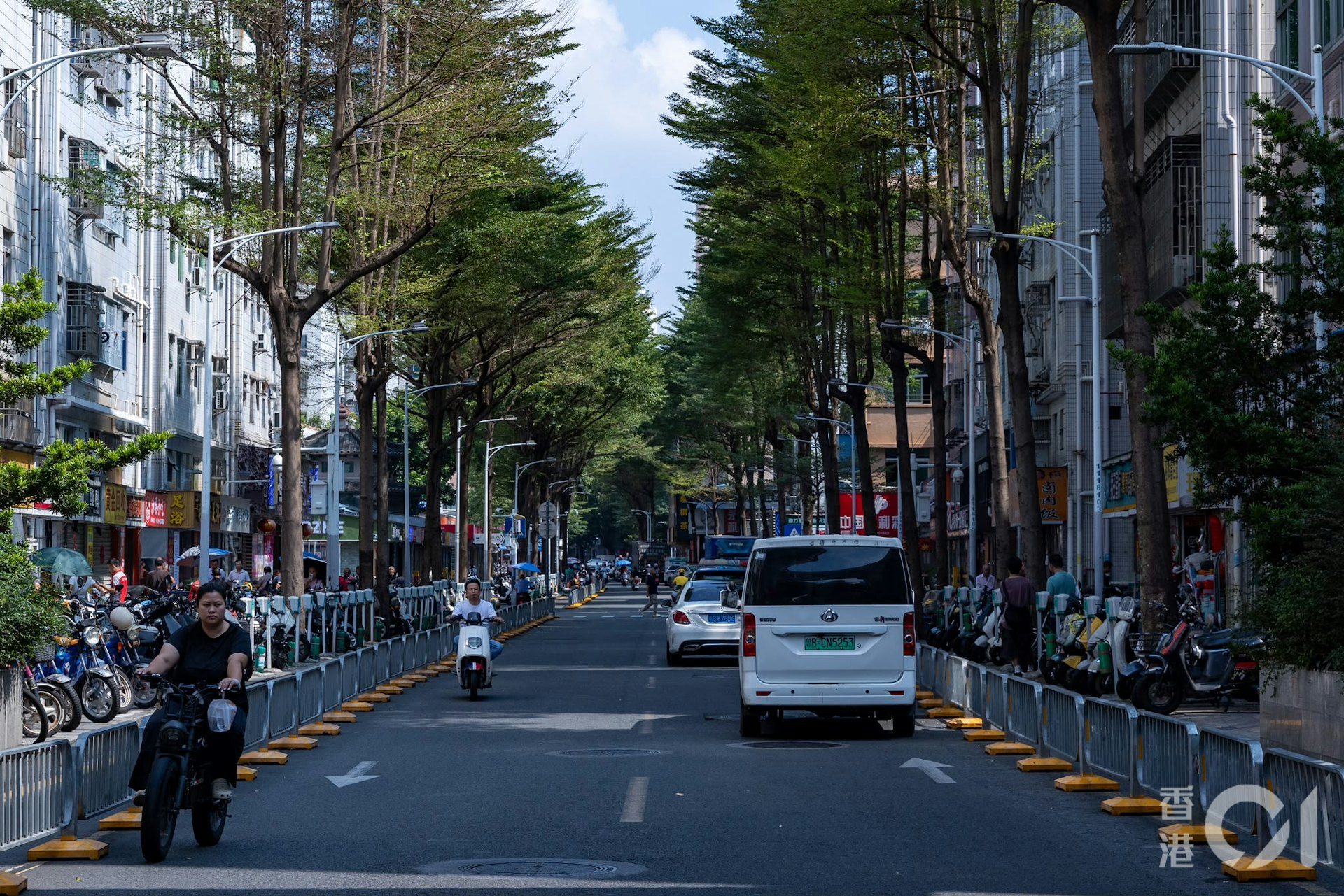 據說福田村牛巷坊有超過一半居民祖籍潮州,所以社區內有很多潮州店舖。