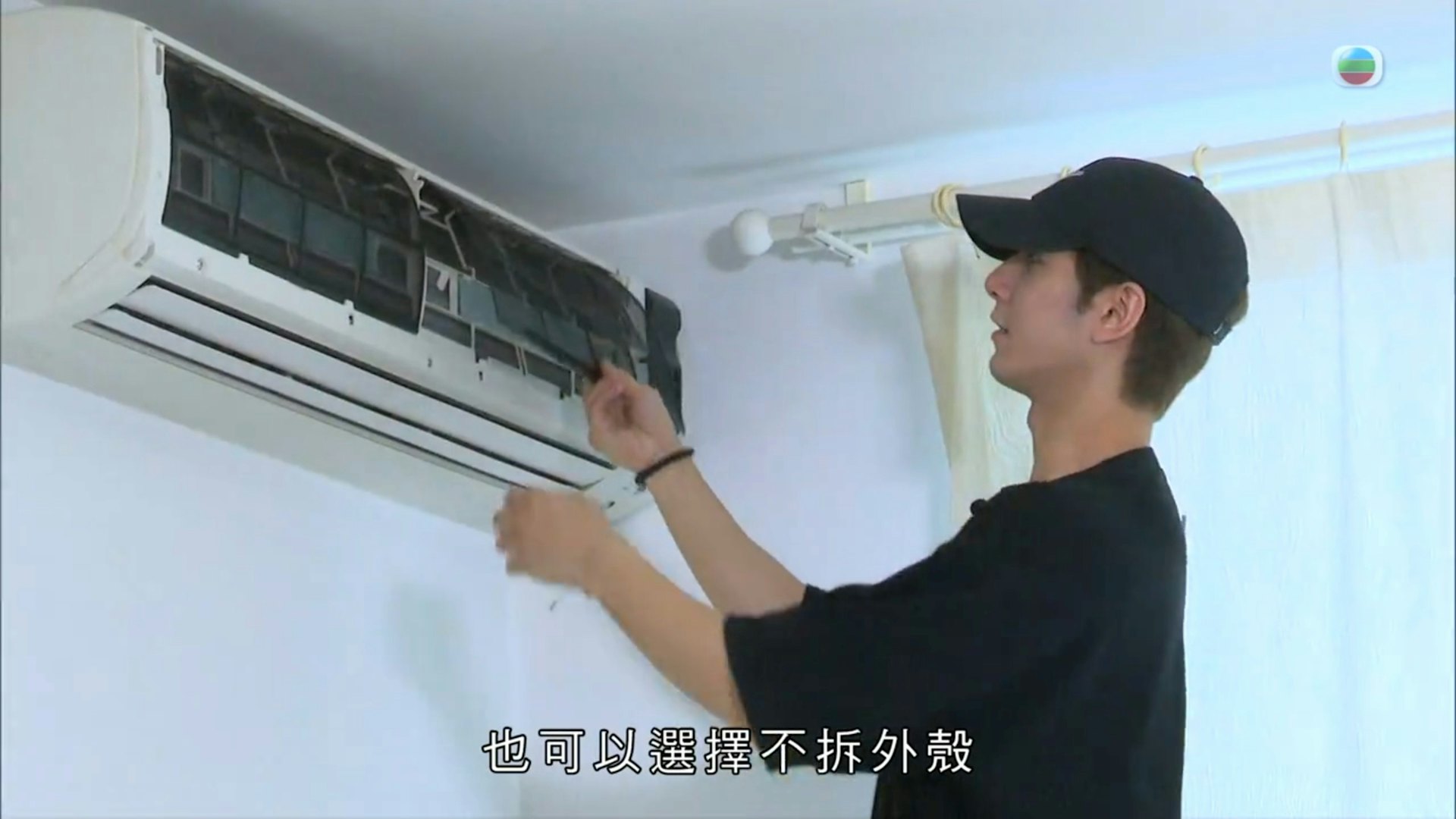 方智弘非常熟手。(電視截圖)