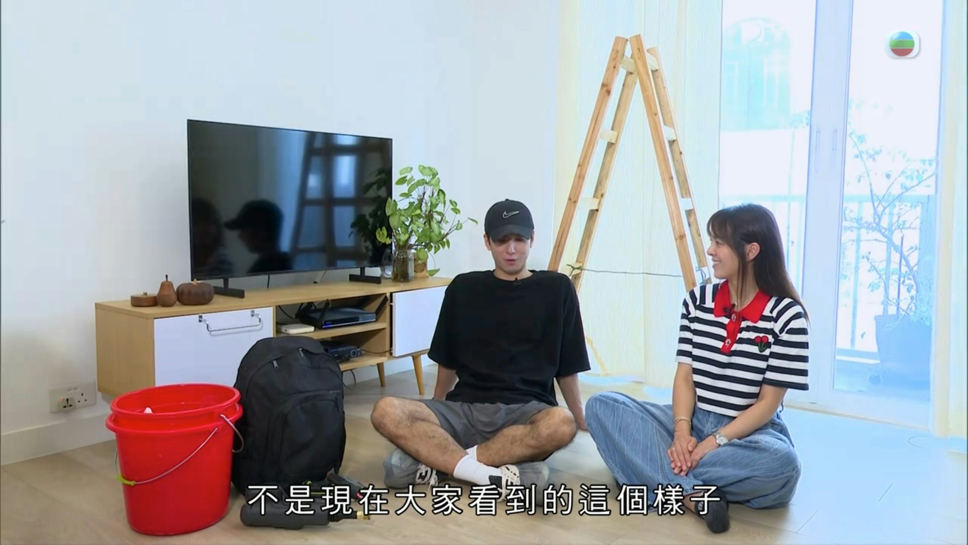 方智弘直言中學時候的他,並非大家現在看到的外表。(電視截圖)