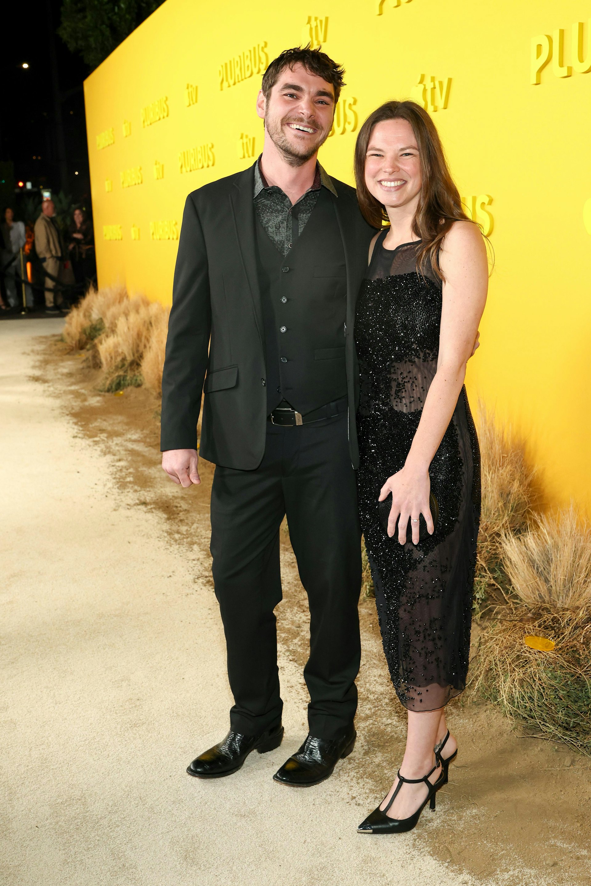 去年10月,RJ向拍拖多年的女友Kennedy Suarez求婚成功。(Getty Images)