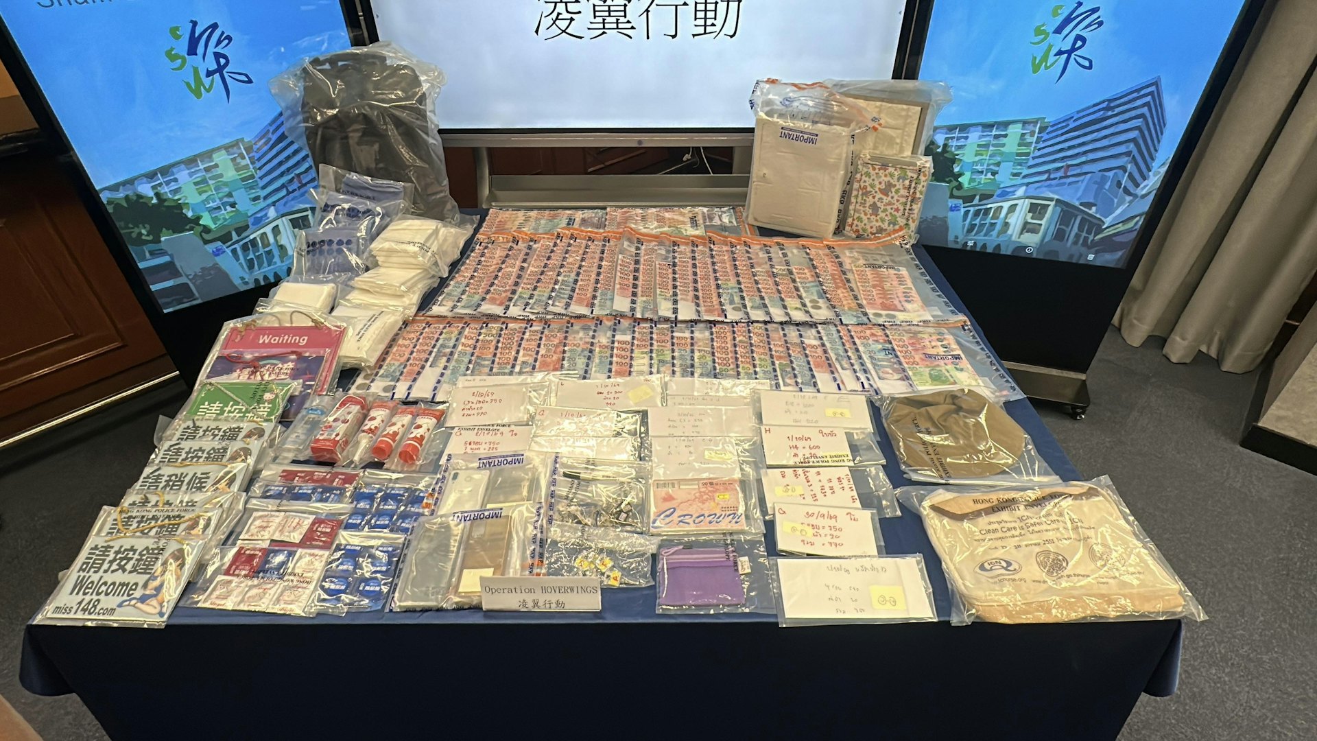 警方瓦解跨國賣淫網絡拘20人,揭30次無償服務後才分帳 警方瓦解跨國賣淫網絡拘20人,揭30次無償服務後才分帳