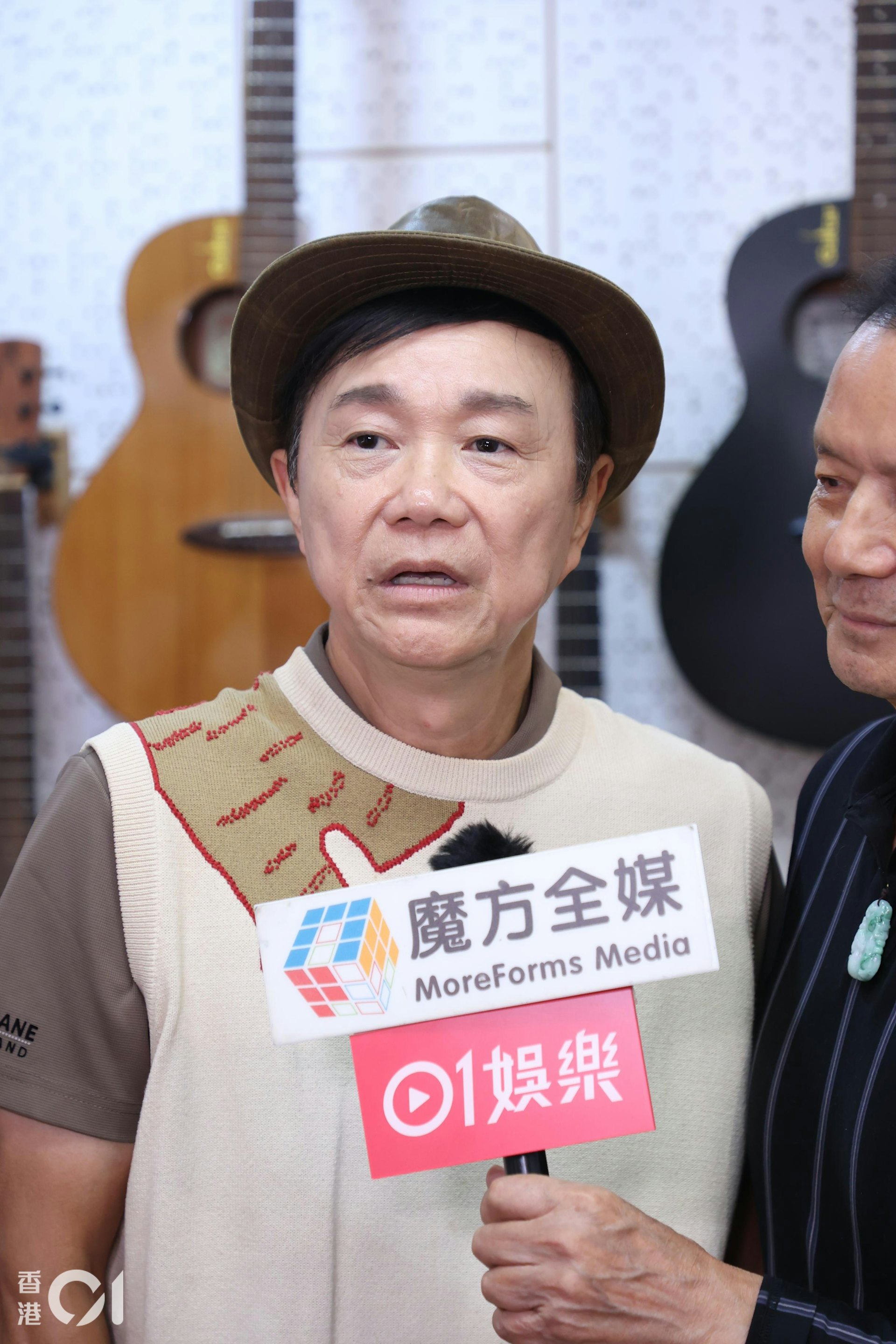區瑞強讚賞周國豐是一名非常聰明且清楚自己方向的人。