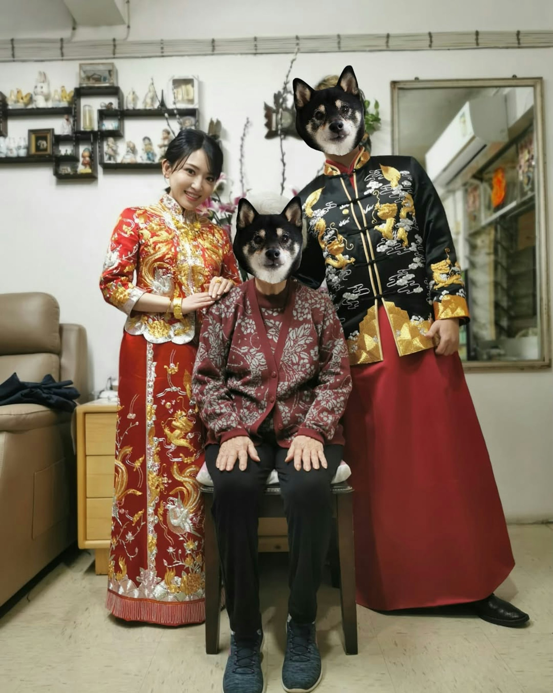 内田真由美用广东话称呼对方为「嫲嫲」。(IG@mayumi_mmm)