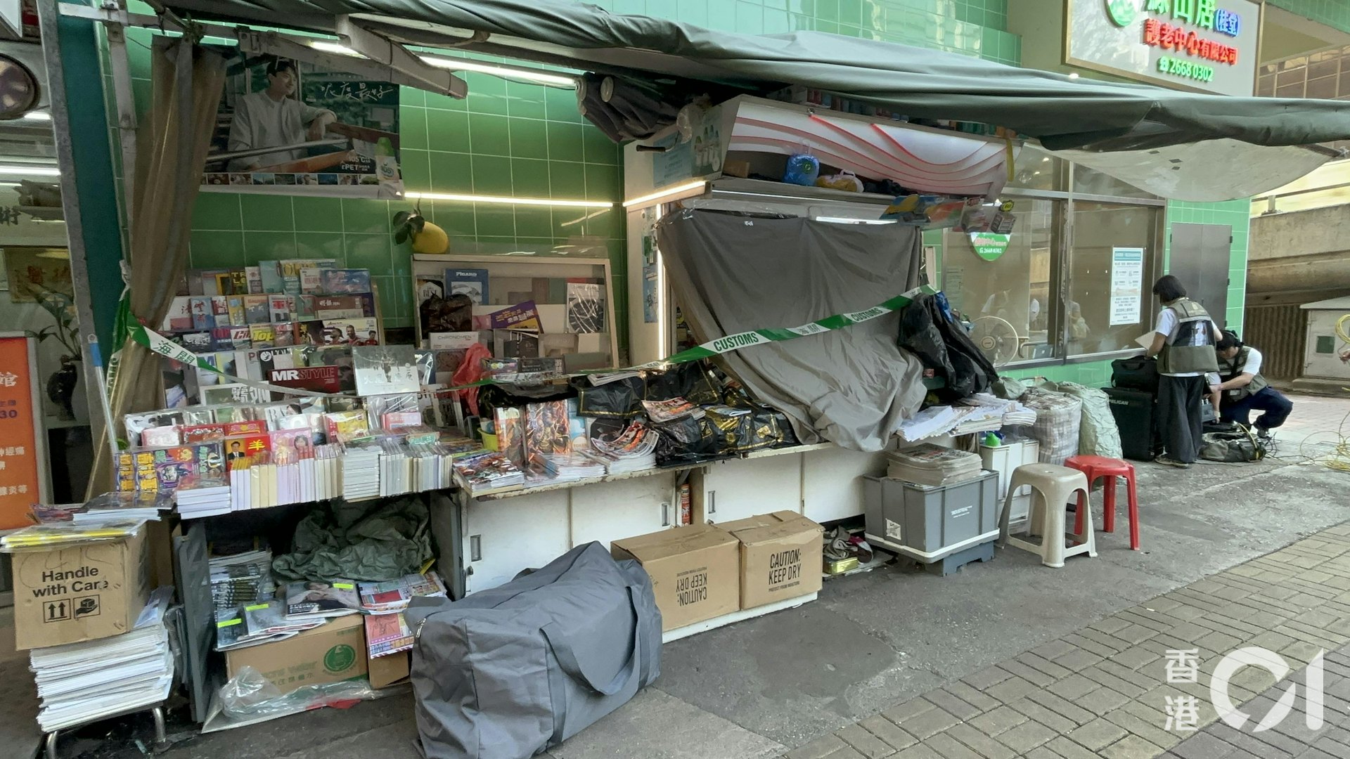 有部分香烟零售点以低于烟草税法定税率的价钱售卖香烟。