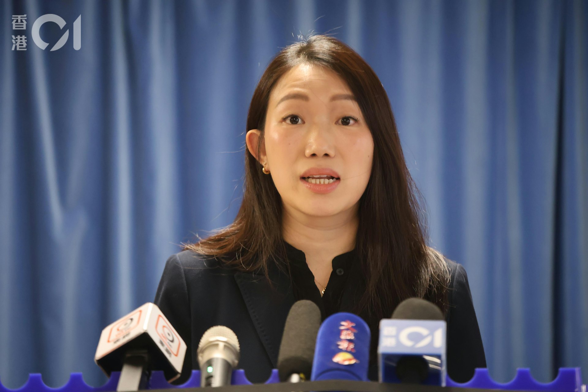 油尖警区刑事调查队总督察周欣嫺。