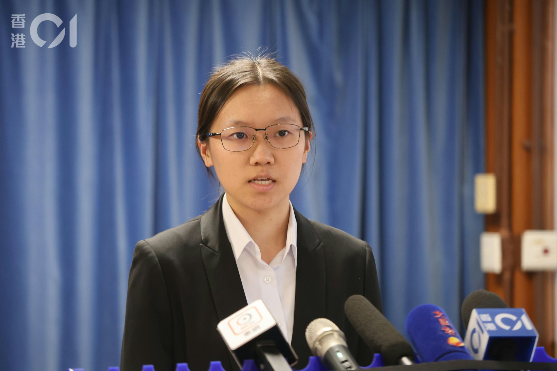 油尖警区刑事调查队第八队督察黄琬婷。