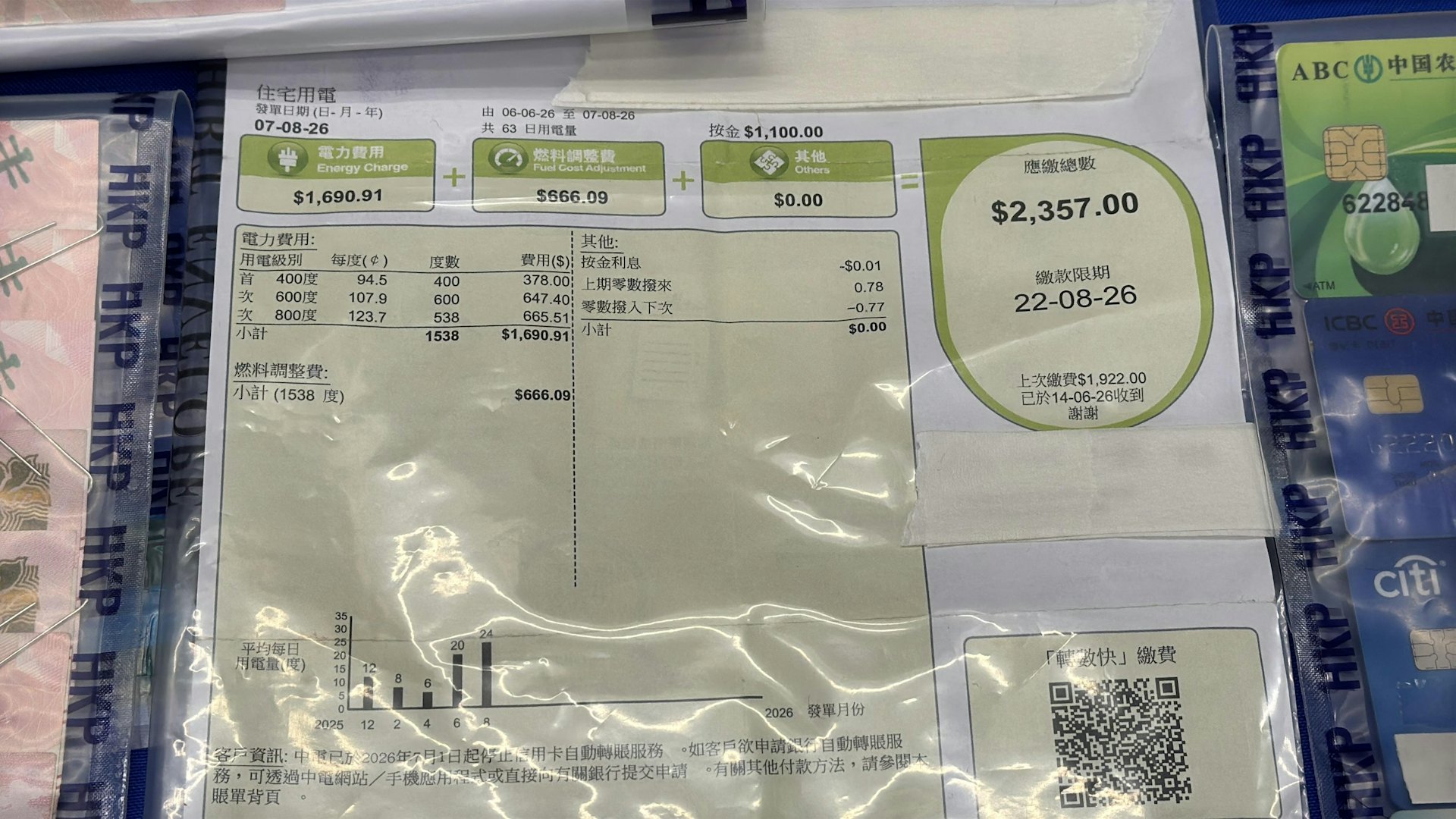 警方检获现金、避孕套、毛巾等证物。