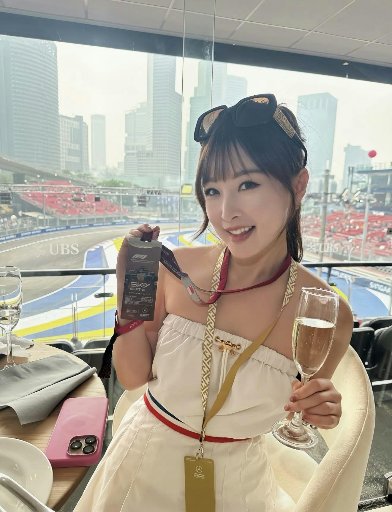 艺人乐瞳。(IG@loktungcilla)